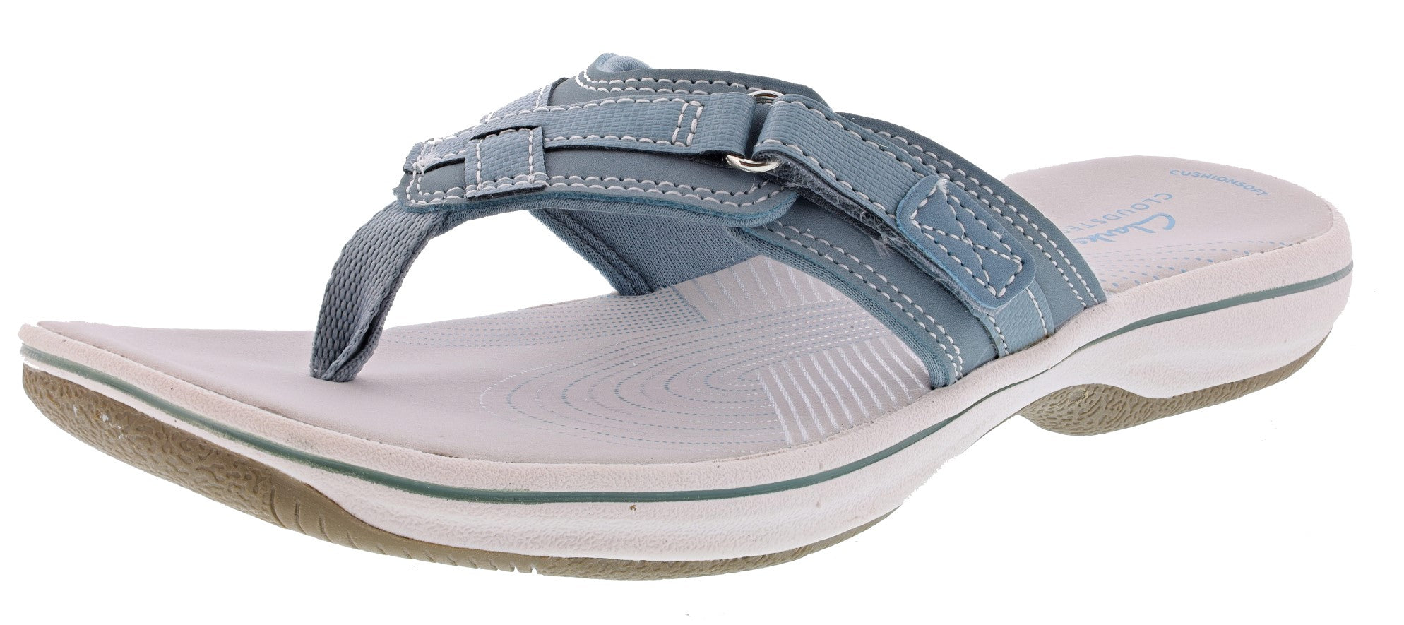 Clarks Women Sandals Lightweight Flip Flops Breeze Sea、mySite、dreamappss