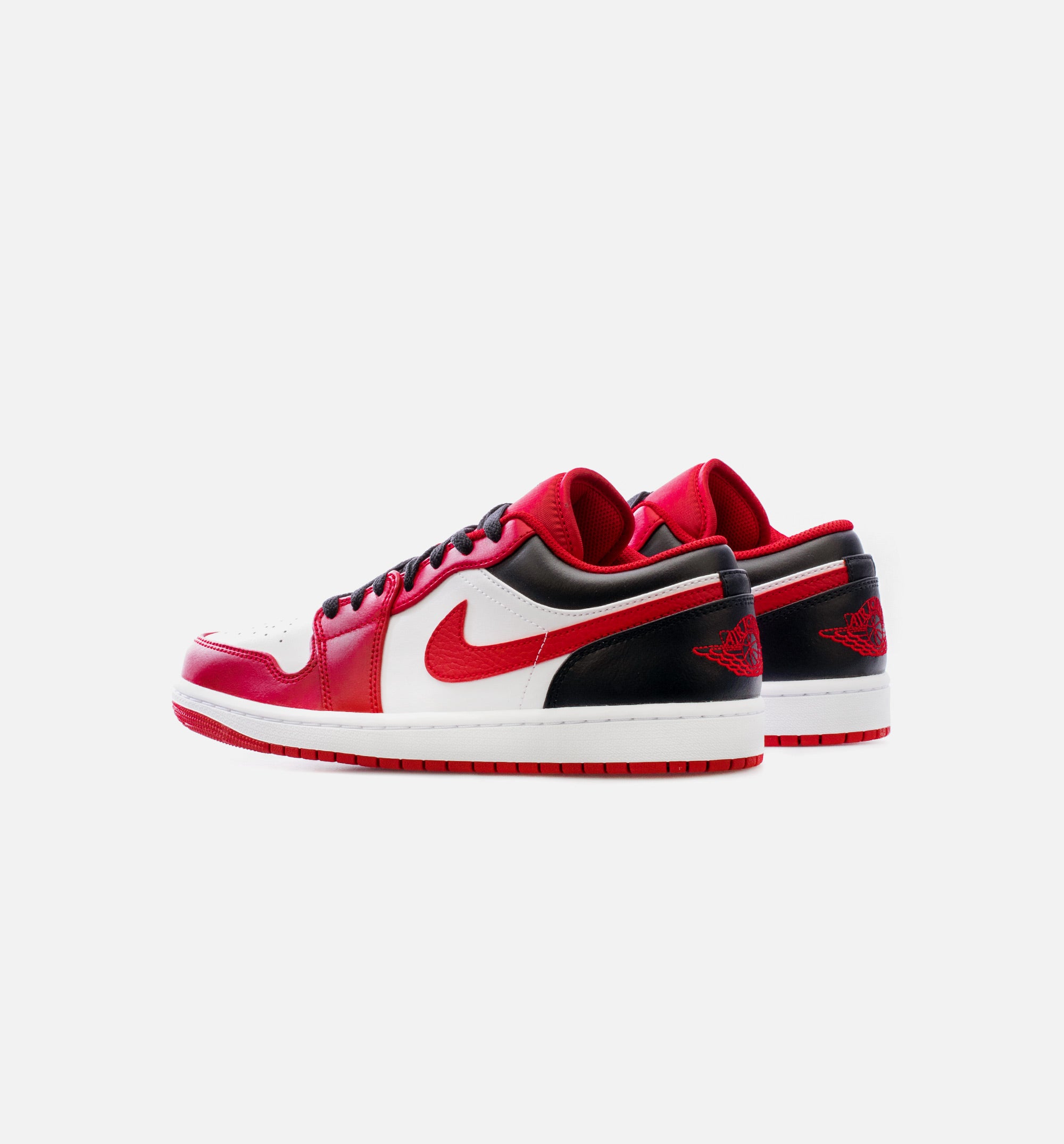 Air Jordan 1 Low Reverse Black Toe Mens Lifestyle Shoe - Red/ Black Free Shipping、mySite、dreamappss