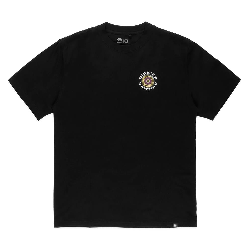 Dickies x Spitfire Kids T-shirt - Black、mySite、merchandisen