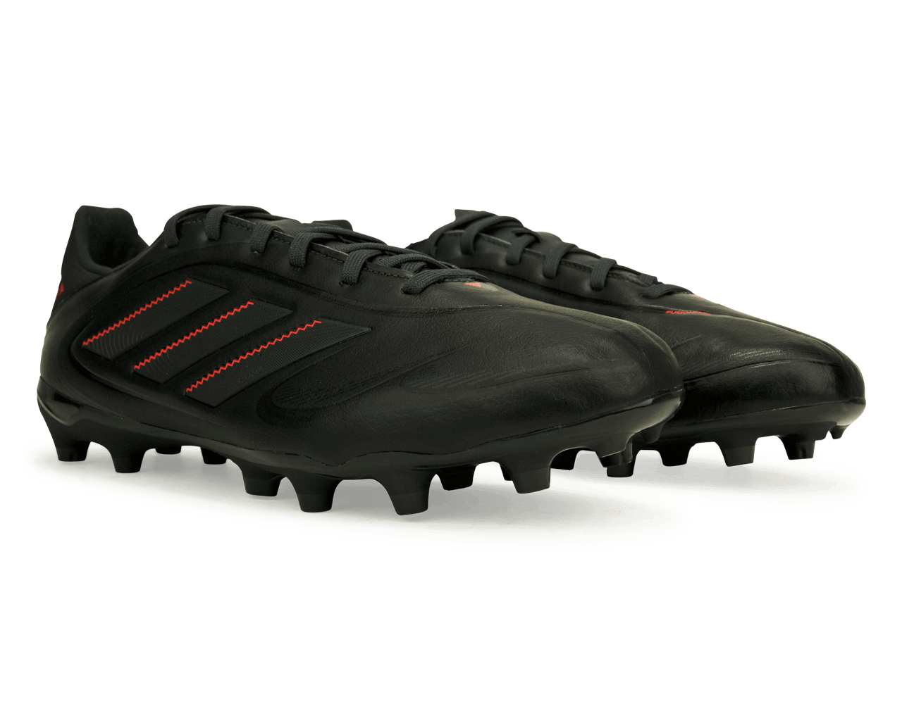 adidas Men's Copa Pure III League FG/MG Black/Metallic/Red、mySite、noshort