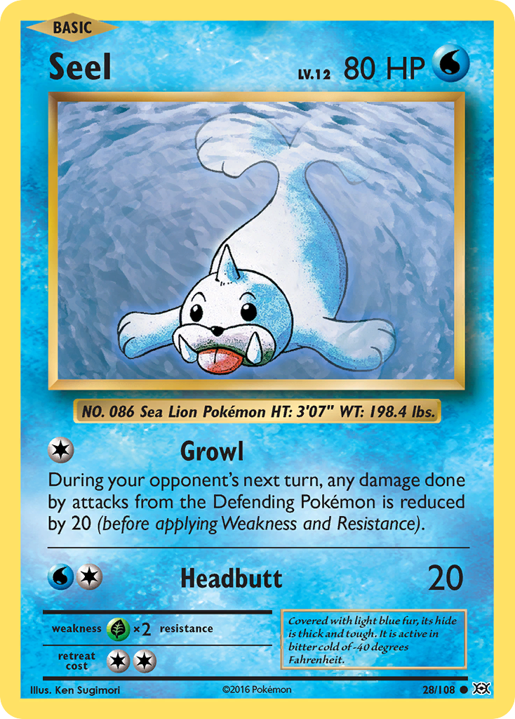 Seel (28/108) XY: Evolutions、mySite、waistdrama