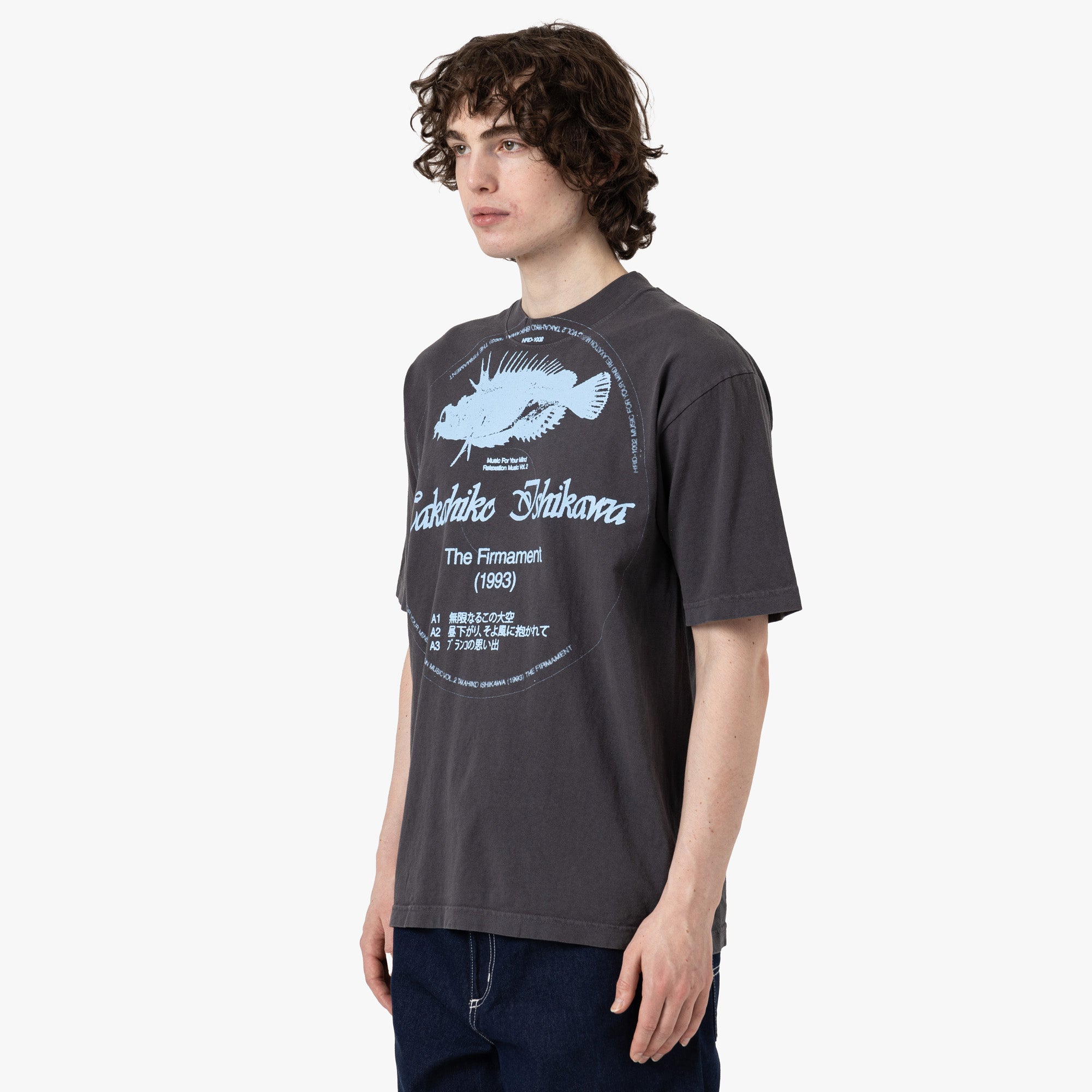  b.Eautiful Takahiko T-Shirt / Dolphin Blue、mySite、merchandisen