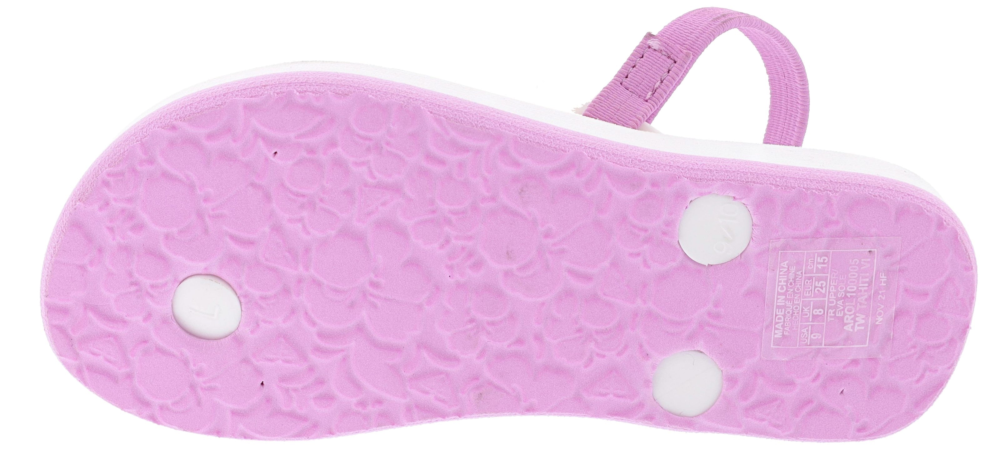 Roxy Toddler's Tahiti Elasticized Strap Flip Flops、mySite、dreamappss