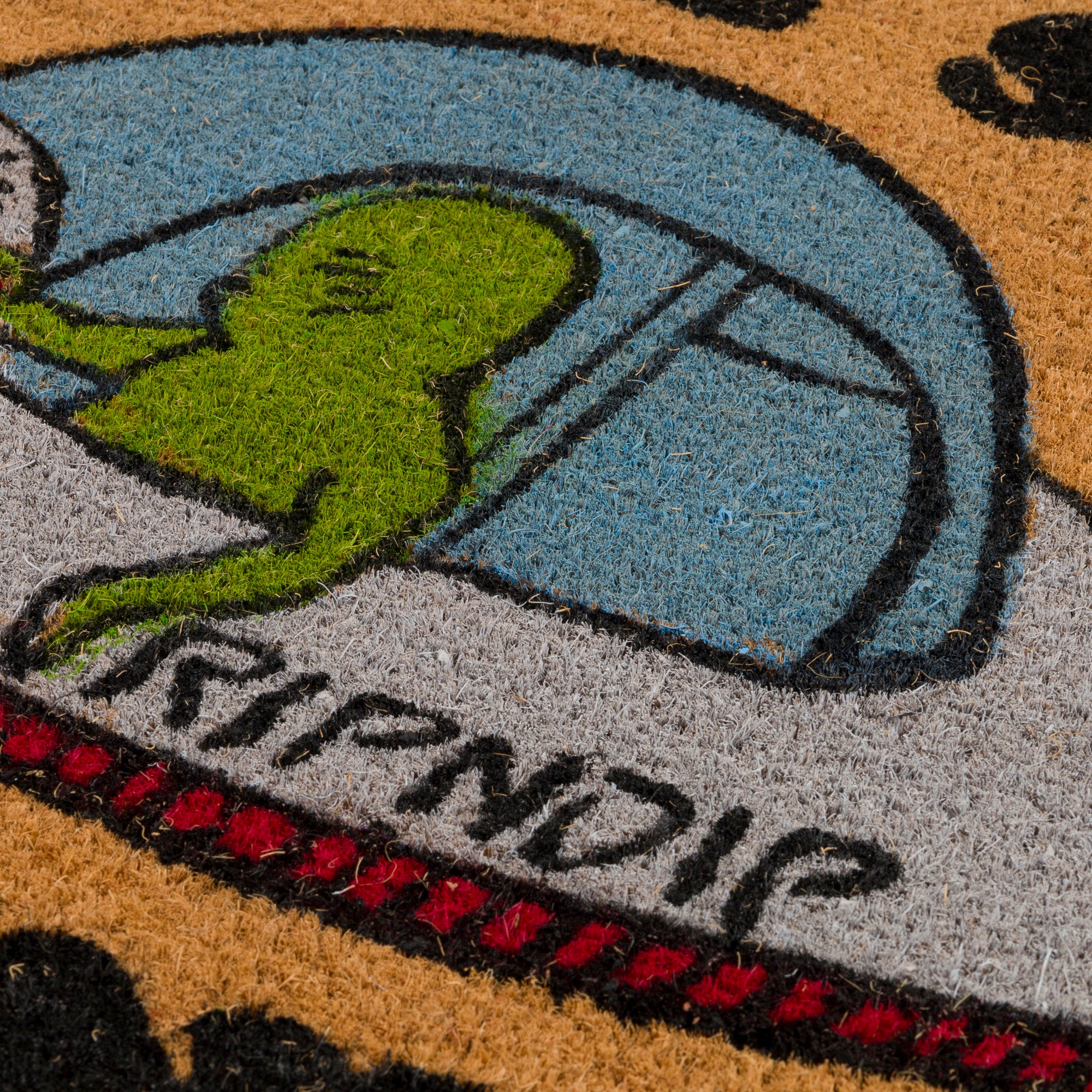  Same Shit Different Day Door Mat (Brown)、mySite、merchandisen