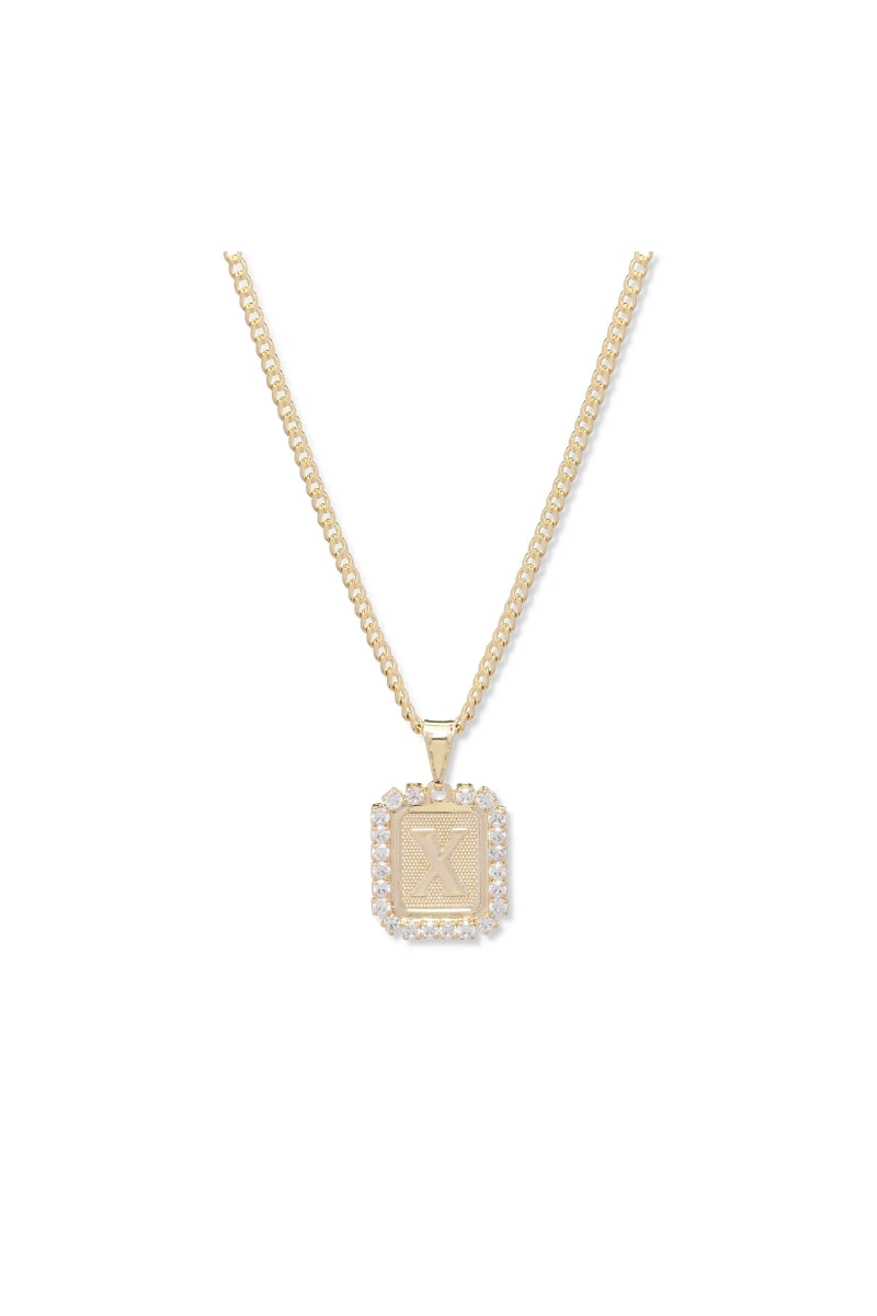 Royal Initial Card Necklace、mySite、hinf8tx79