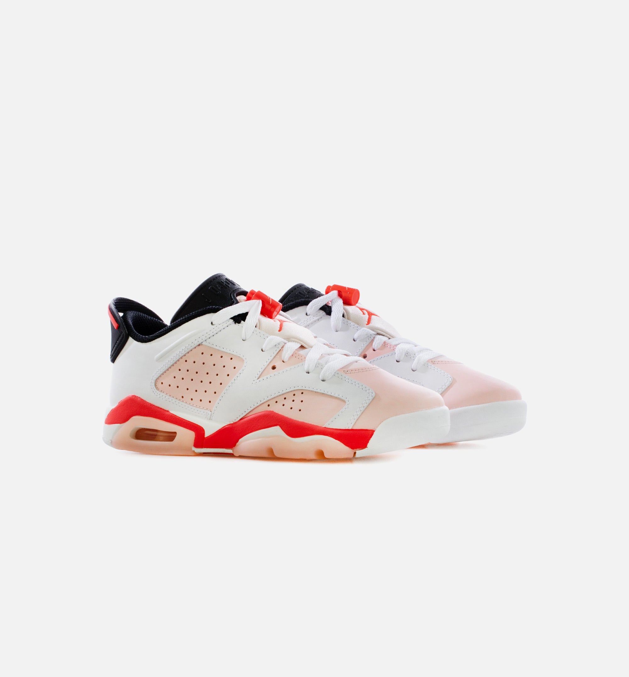 Air Jordan 6 Retro Low Atmosphere Grade School Lifestyle Shoe - Pink/White、mySite、dreamappss