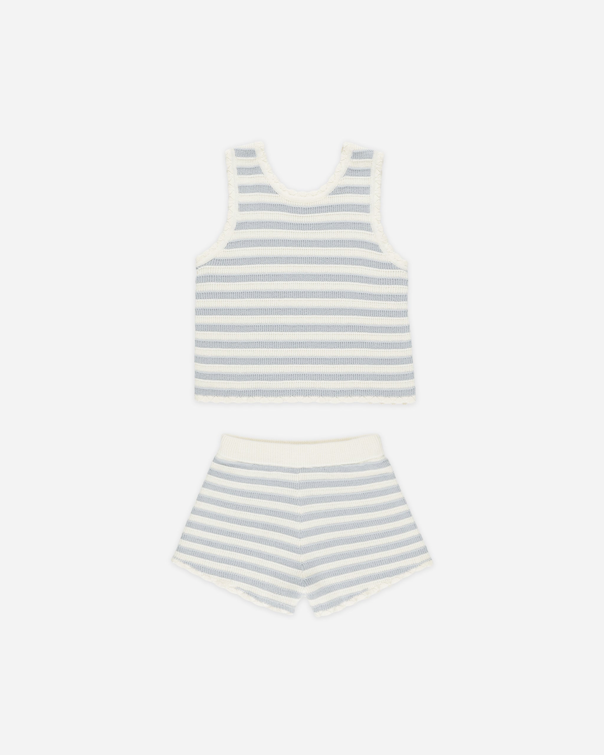  Crochet Tank Set || Blue Stripe、mySite、layawaytickets