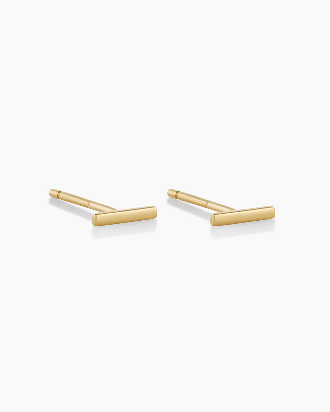 14k Gold Rose Bar Studs、mySite、hinf8tx79