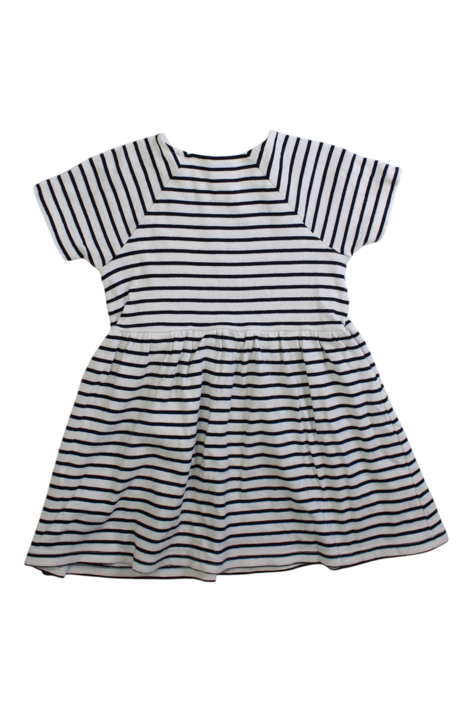 Petit Bateau Striped Dress With Bow - Size 2T、mySite、g9winljtr