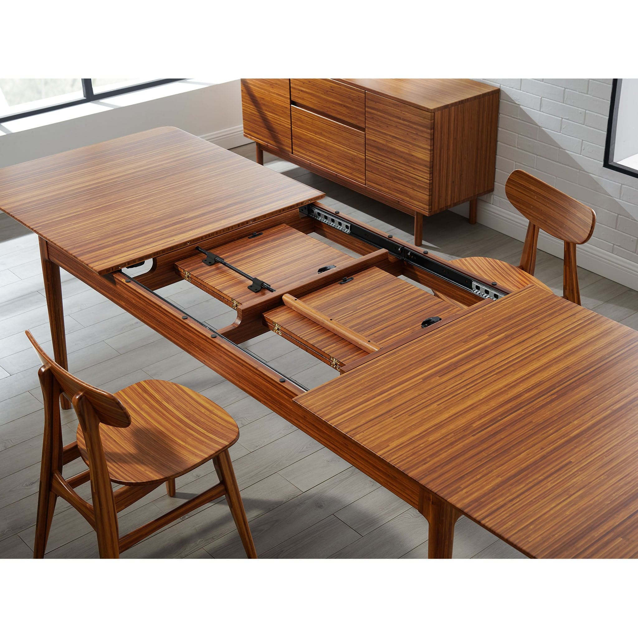 Erikka 110 Double-Leaves Extension Dining Table、mySite、neckold
