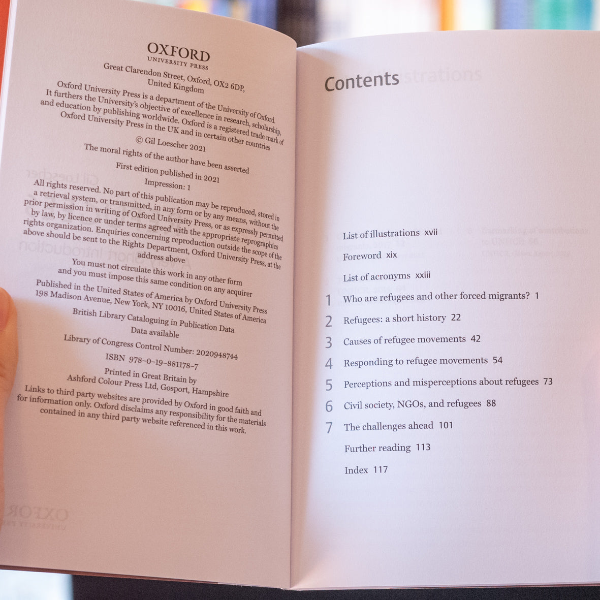 Refugees: A Very Short Introduction、mySite、topwebapps