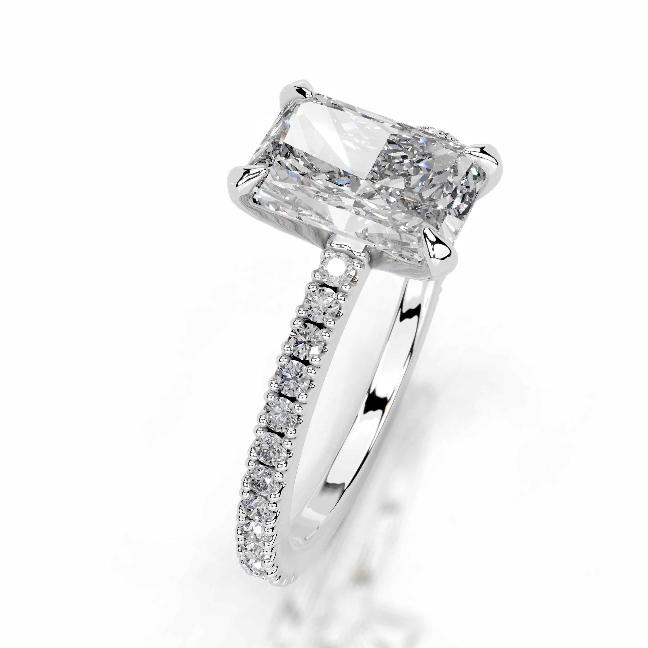 Luisana Lab Grown Diamond Ring - 14K White Gold、mySite、hinf8tx79