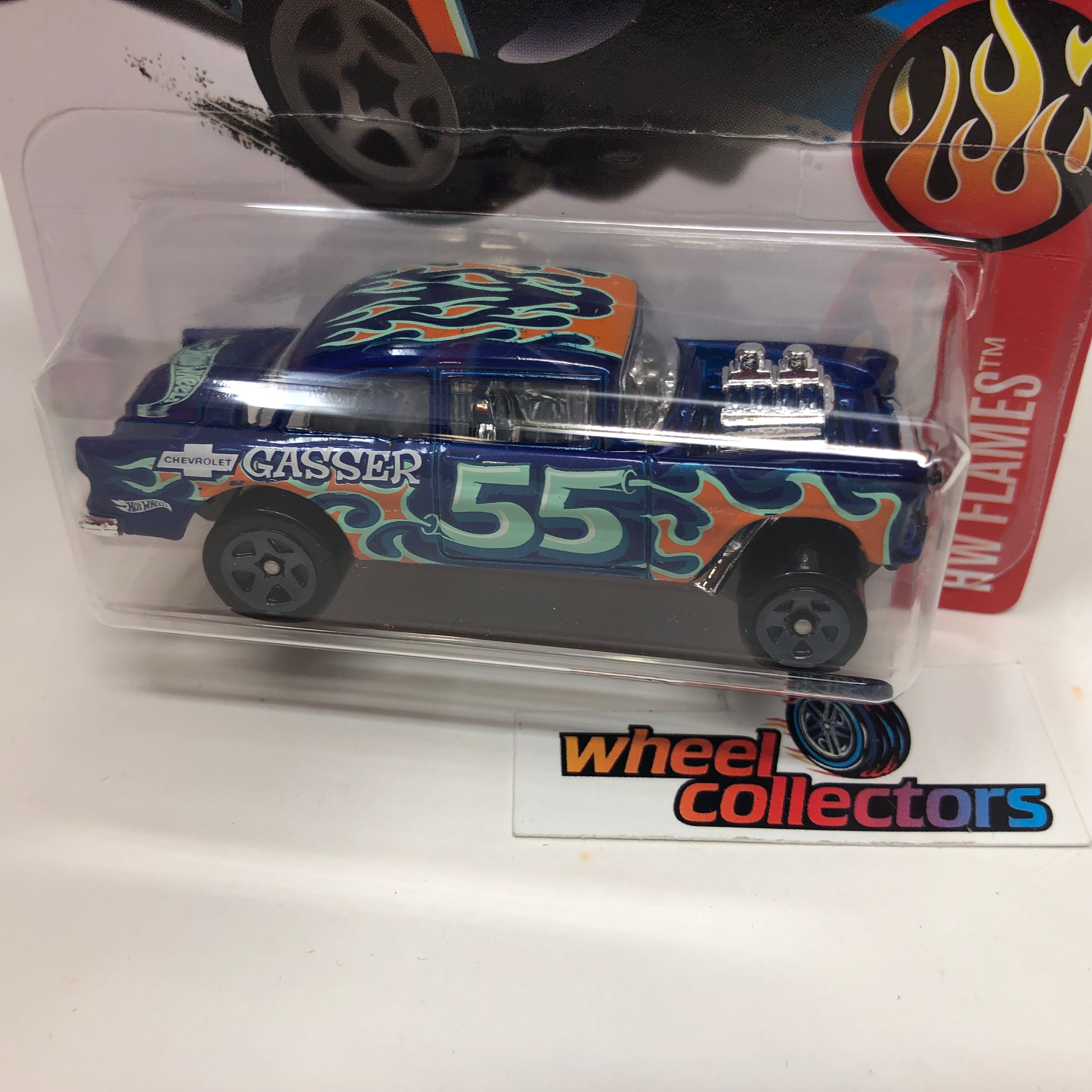 '55 Chevy Bel Air Gasser #109 * BLUE * 2017 Hot Wheels、mySite、hgirdovlk