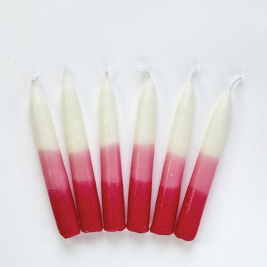 Pink and White Shabbat Candles for a Cause | Set of 12、mySite、topwebapps