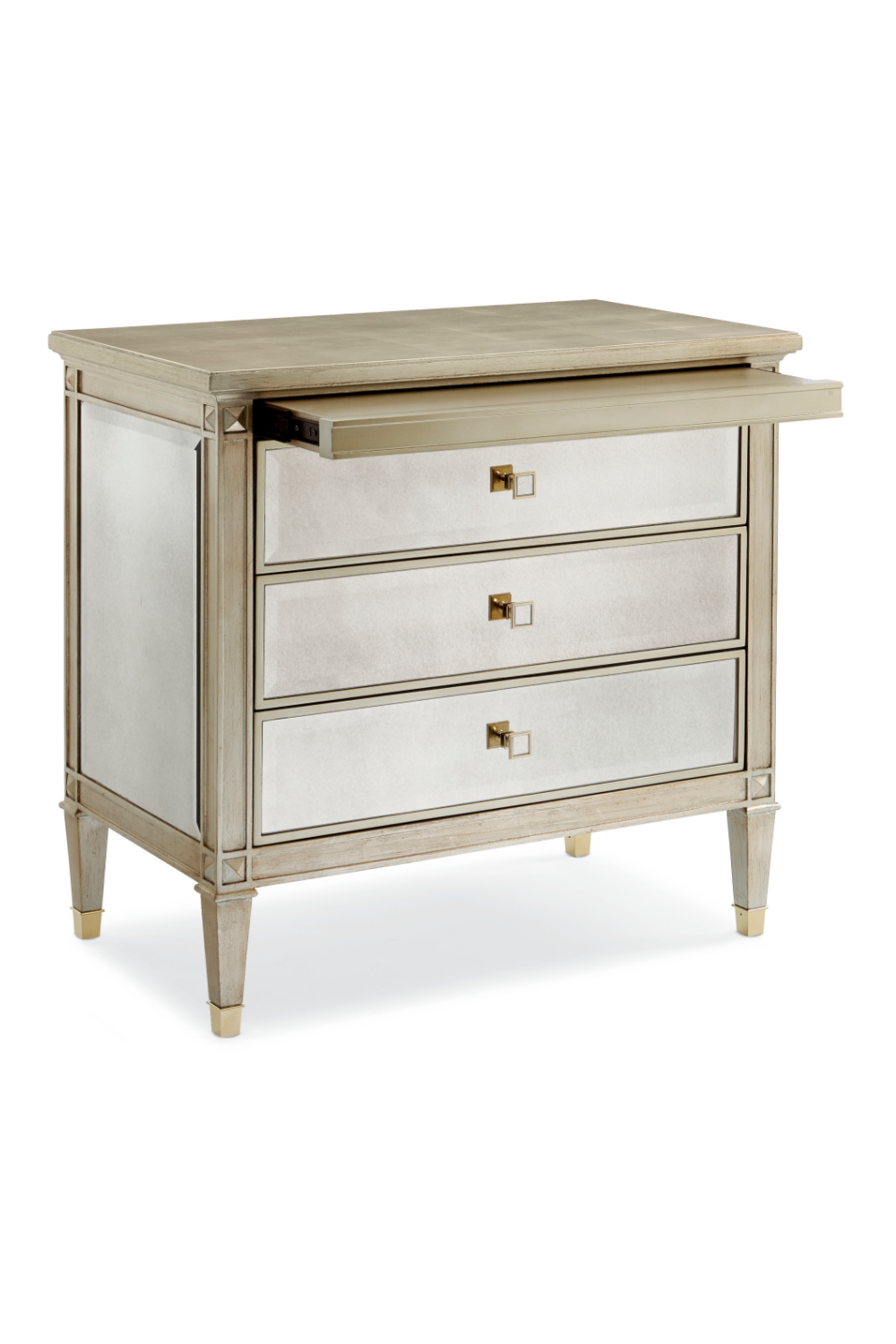 Antique Mirror Nightstand | Caracole A Classic Beauty、mySite、neckold