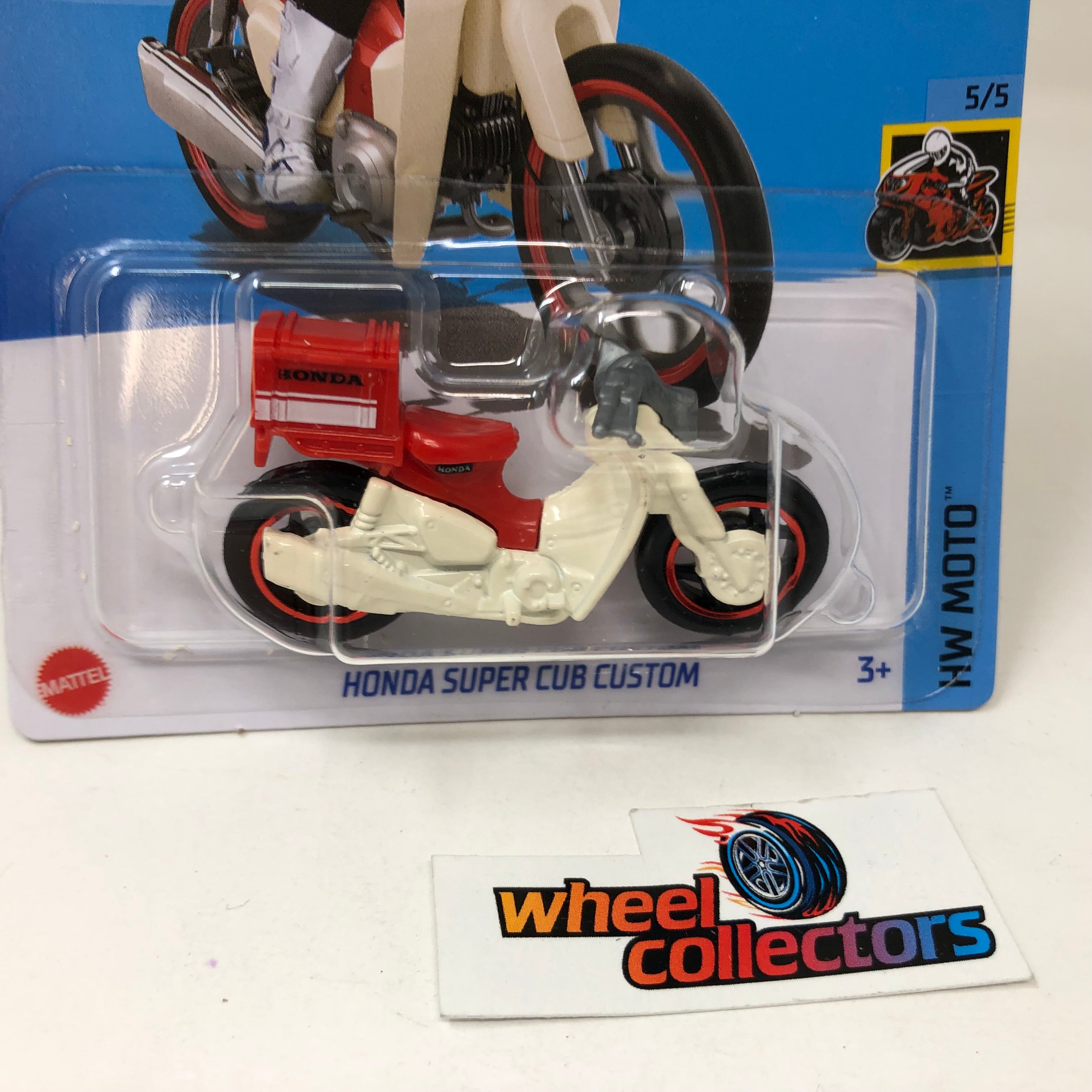 Honda Super Cub #160 * Red * 2023 Hot Wheels International Case J、mySite、hgirdovlk