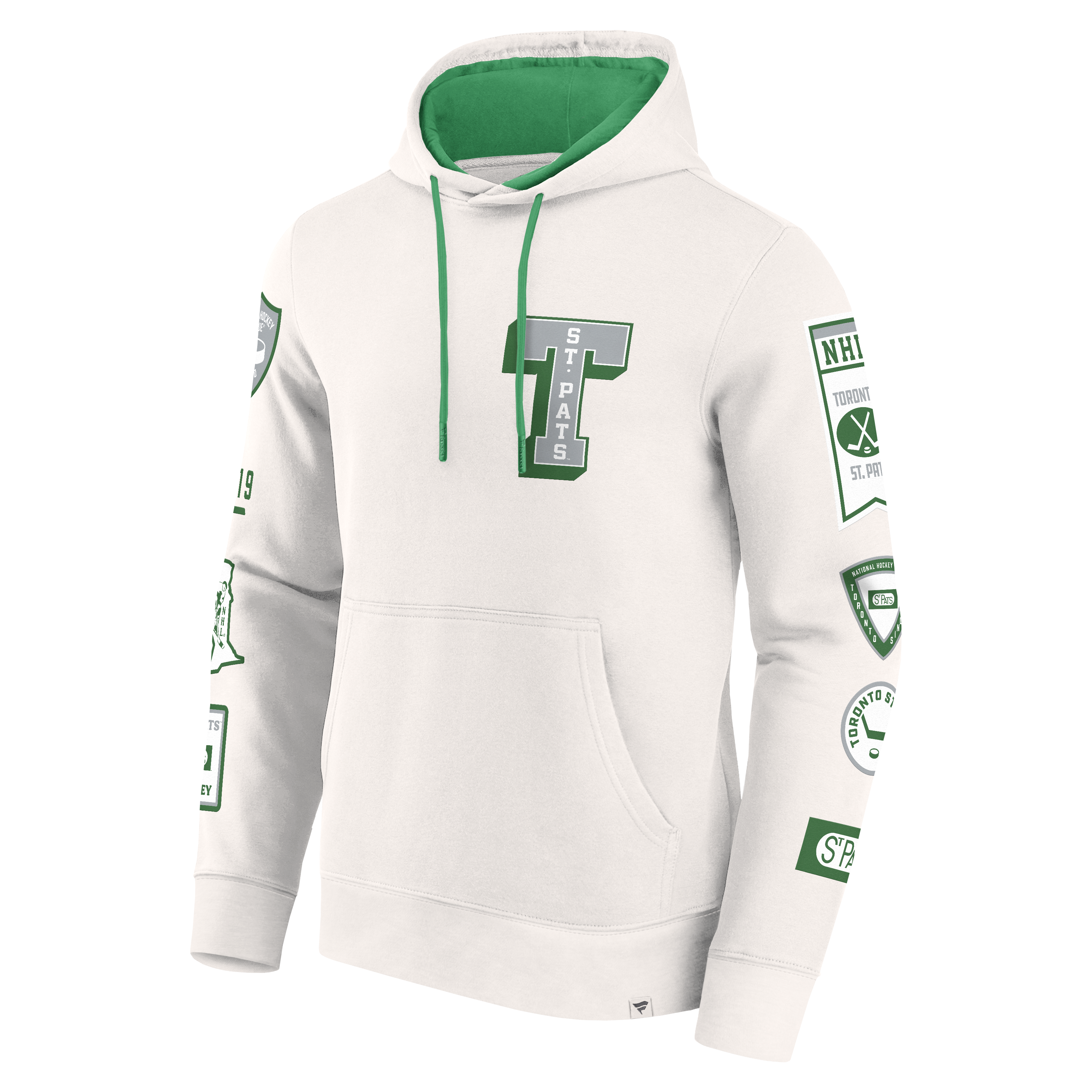 2025 St Pats Letterman Fleece Hoody、mySite、neckold