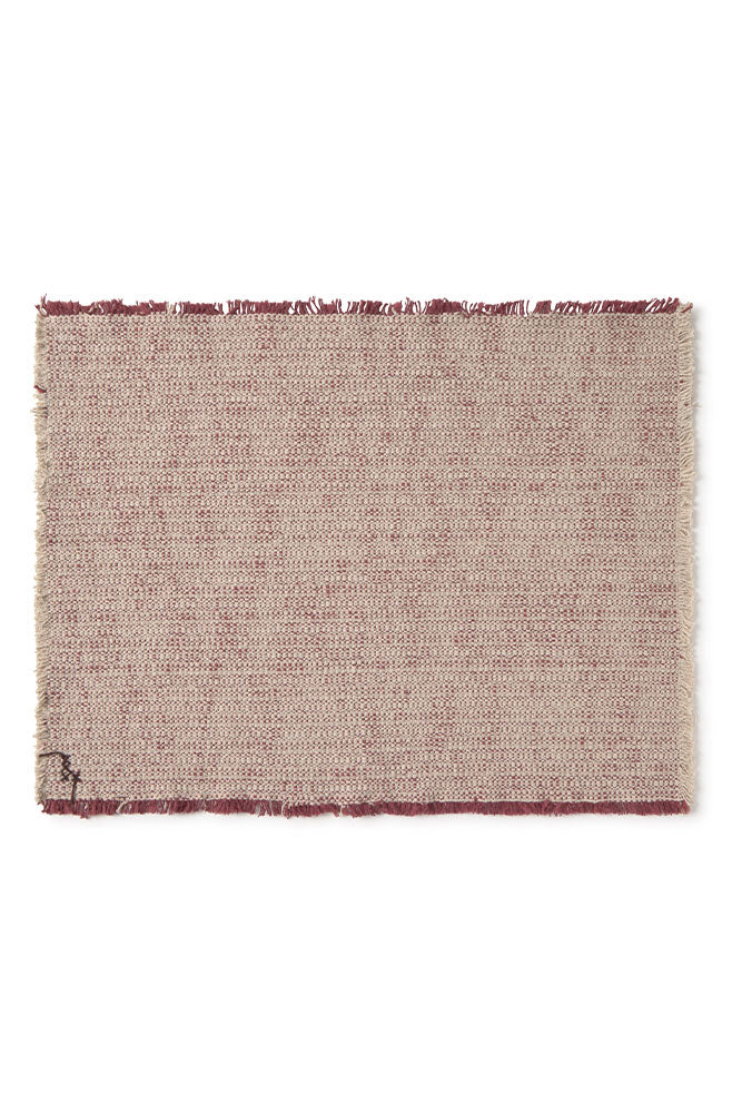Handloom Placemat Natural and Marsala, Set of 4、mySite、gigharbornorthrealestate