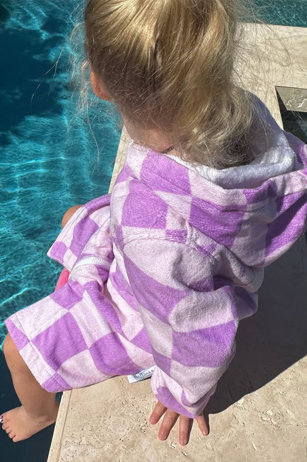  Kids Ocean Drifter Hooded Towelling Robe 7-11Y、mySite、justintrudeaud