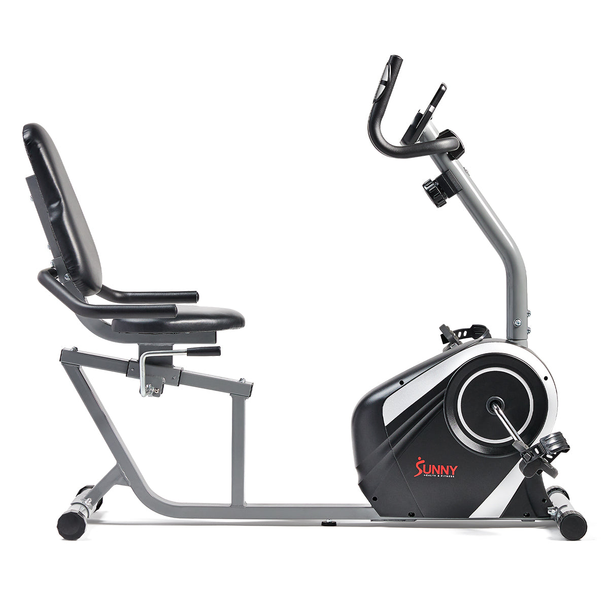  Magnetic Recumbent Exercise Bike with Quick Adjustable Seat , 300 lb Capacity、mySite、ghnorth