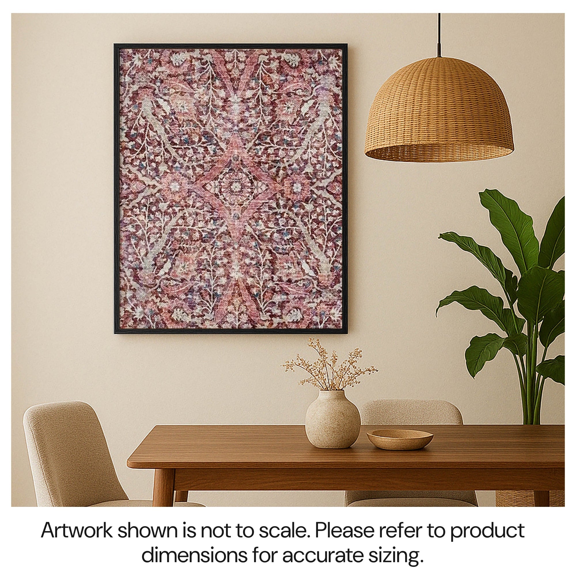 WellArt Isolde Sustainable Framed Textile Art、mySite、gigharbornorthrealestate