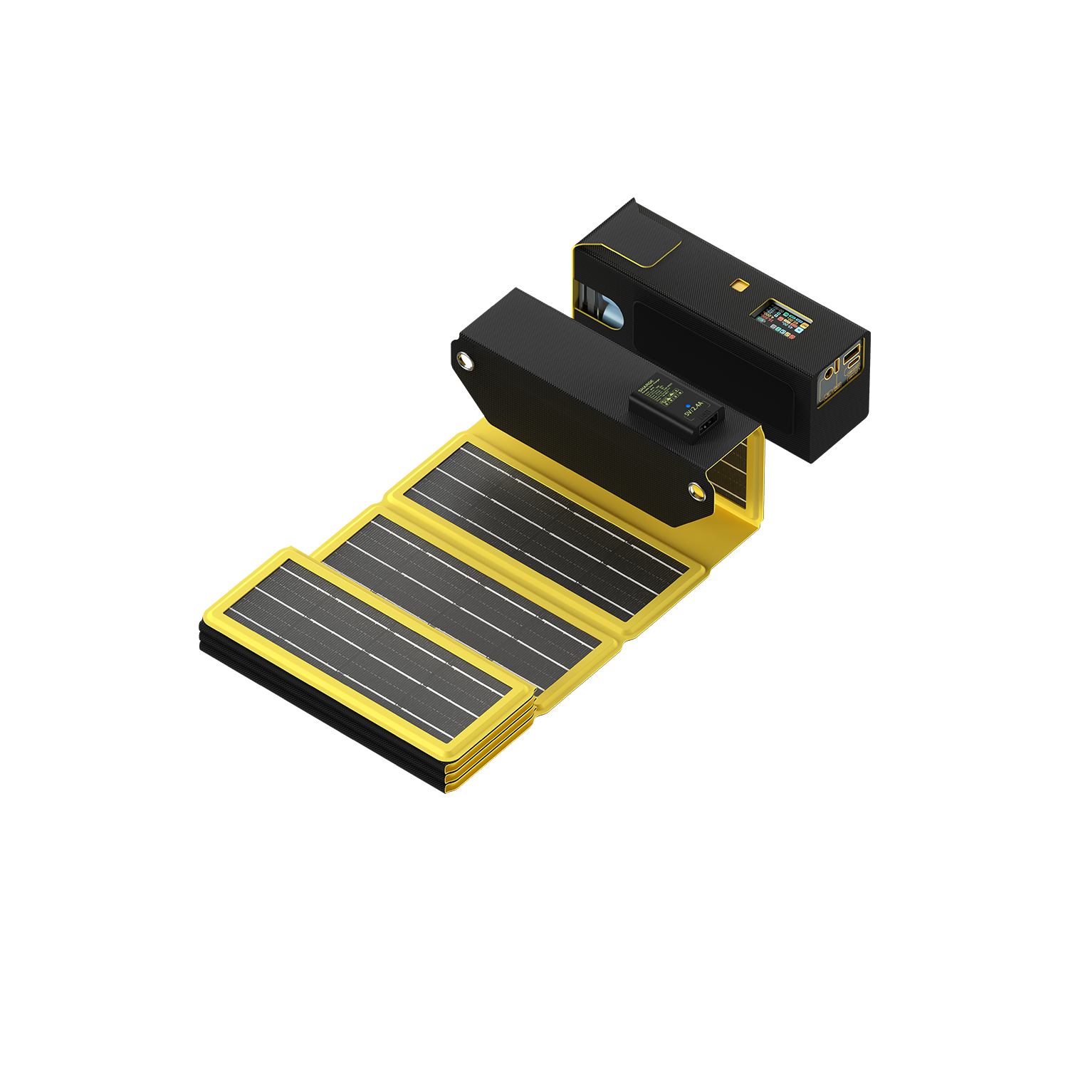 Power Bank Solar Panel(Shargeek 100)、mySite、fannypackpong