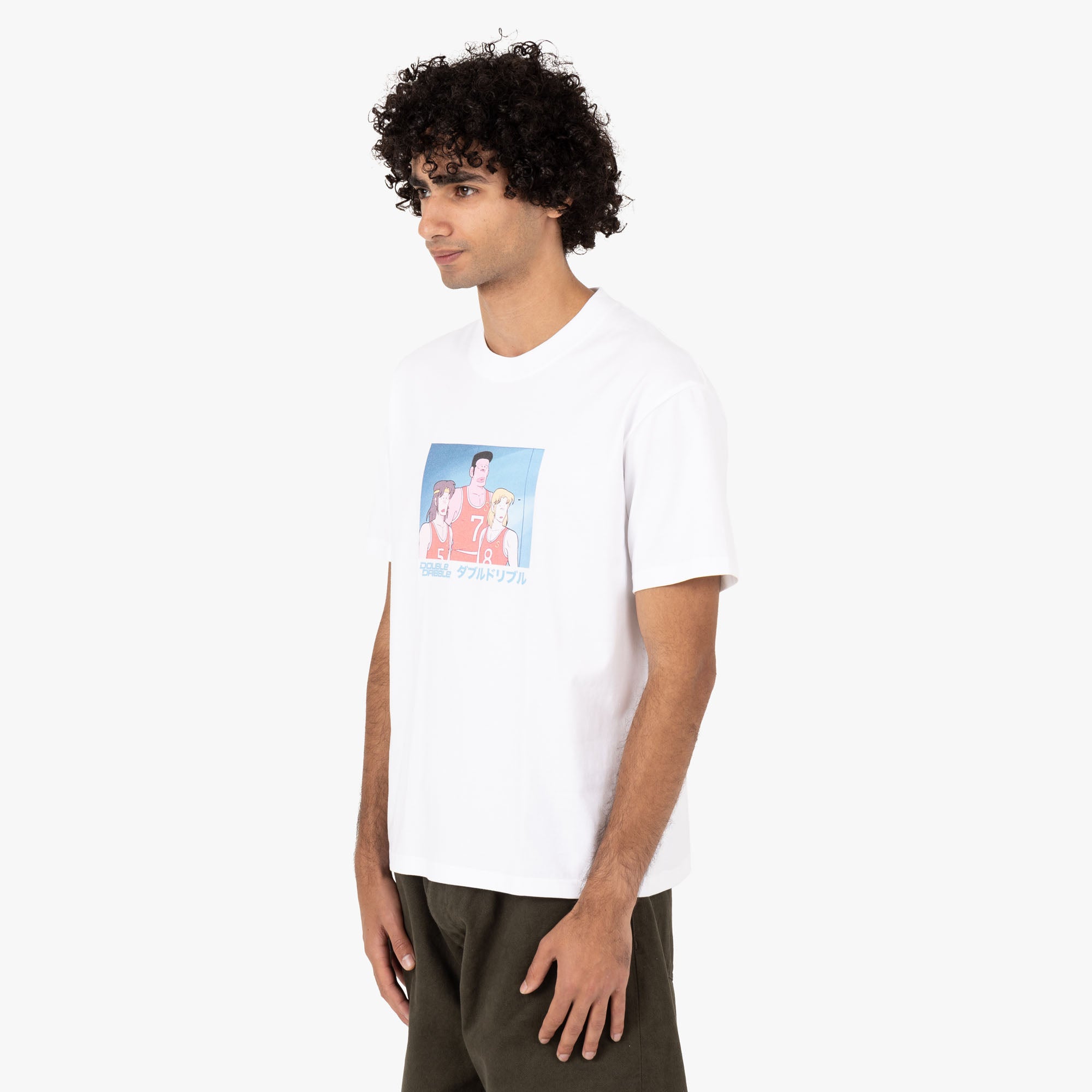  Double Dribble DD Team Japan T-shirt / White、mySite、merchandisen