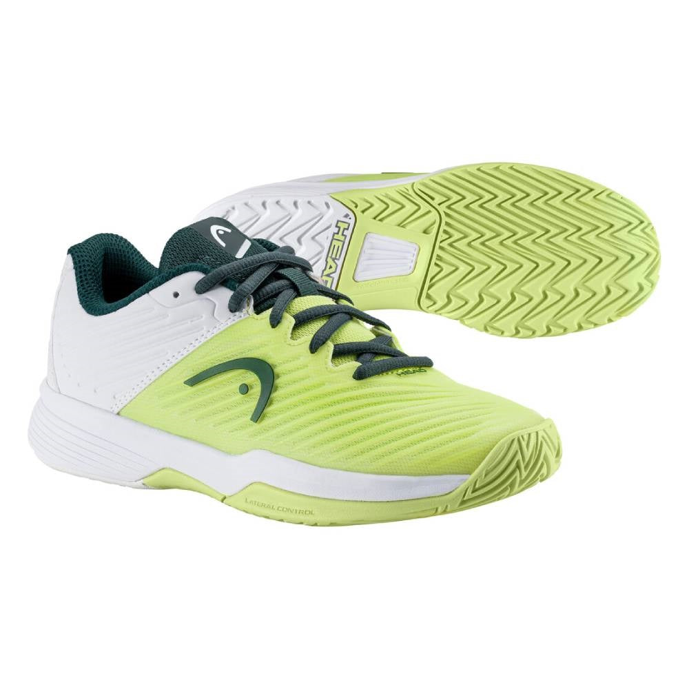 Head Revolt Pro 4.0 Junior Tennis Shoe (lime/White)