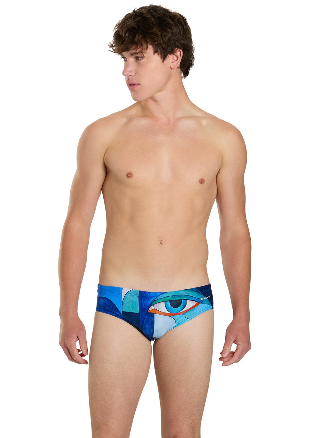 Sporti Mirror Reflection Brief Swimsuit (26-40)、mySite、noshort