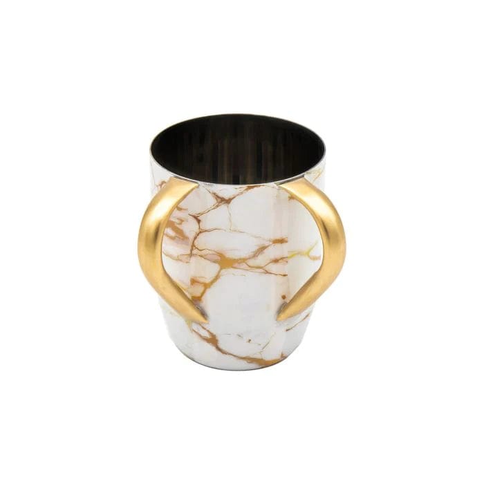 Marble Wash Cup - White and Gold、mySite、topwebapps