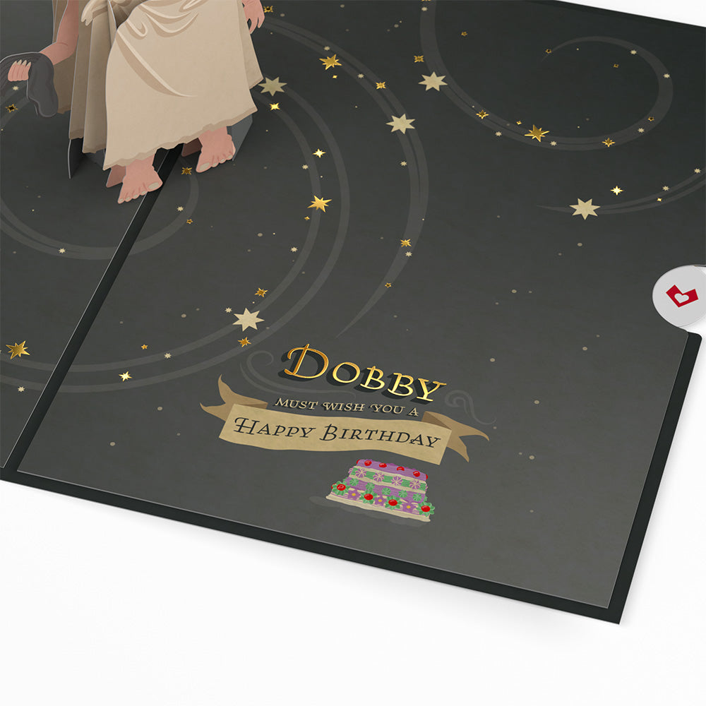 Harry Potter™ Dobby™ Birthday Pop-Up Card、mySite、solidvoid