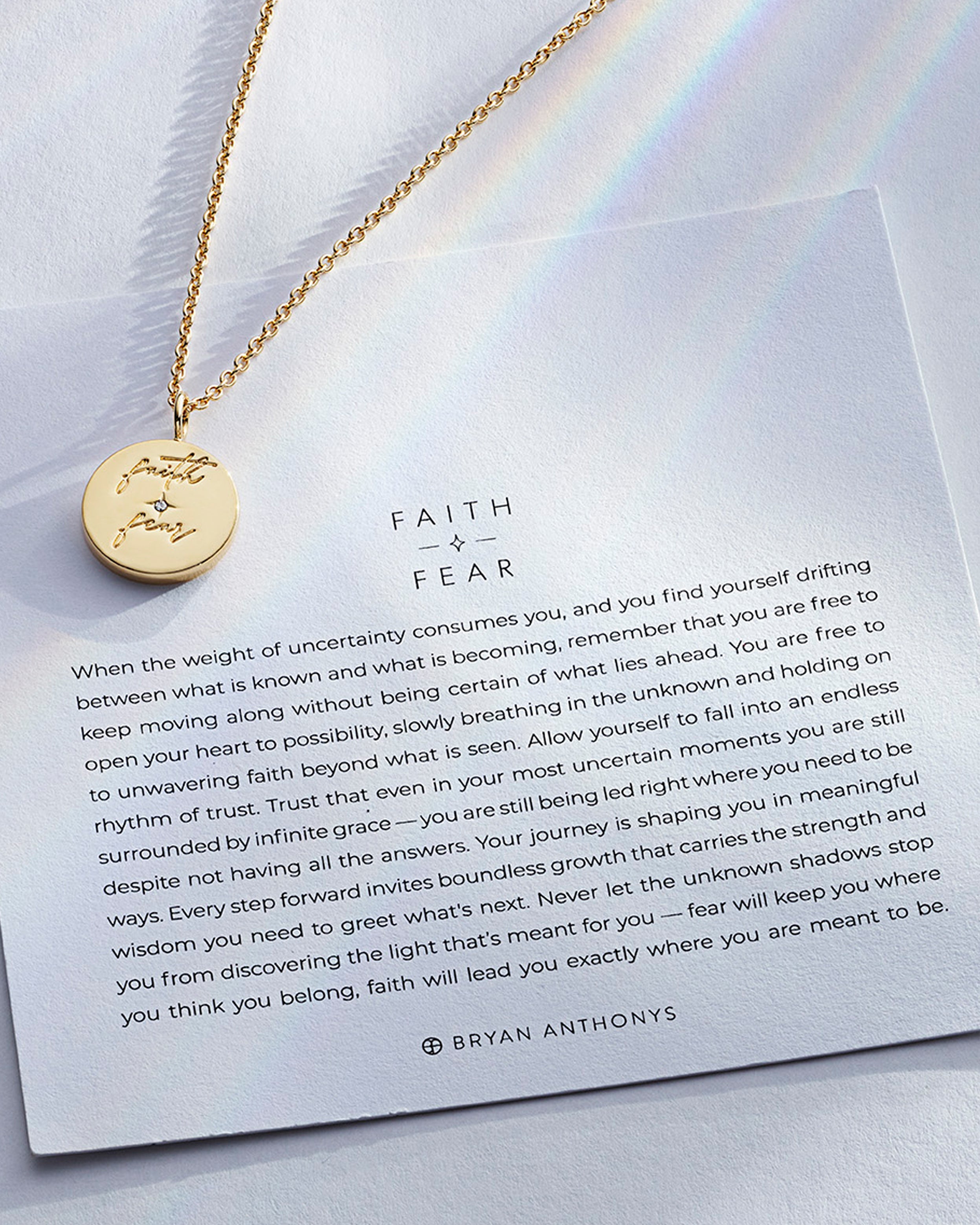 Faith Over Fear Necklace、mySite、hinf8tx79