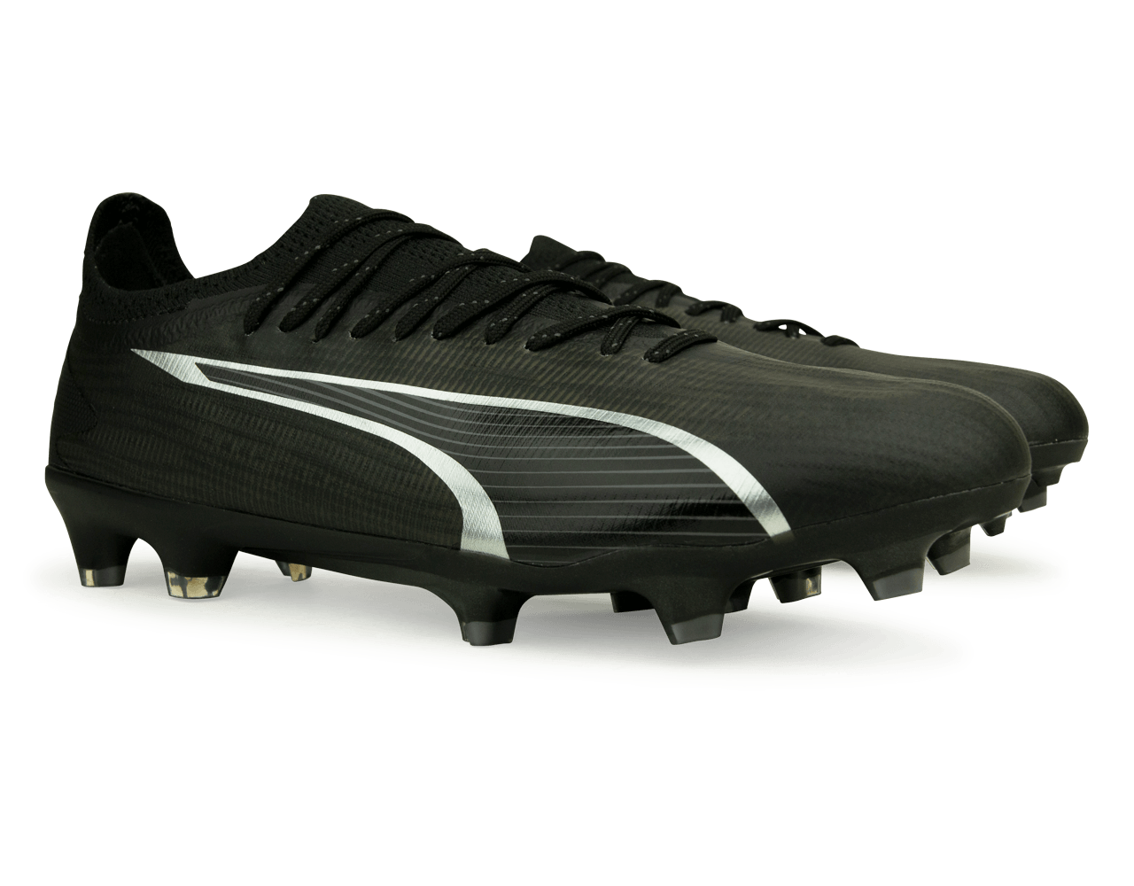 PUMA Men's Ultra Ultimate FG/AG Black、mySite、noshort