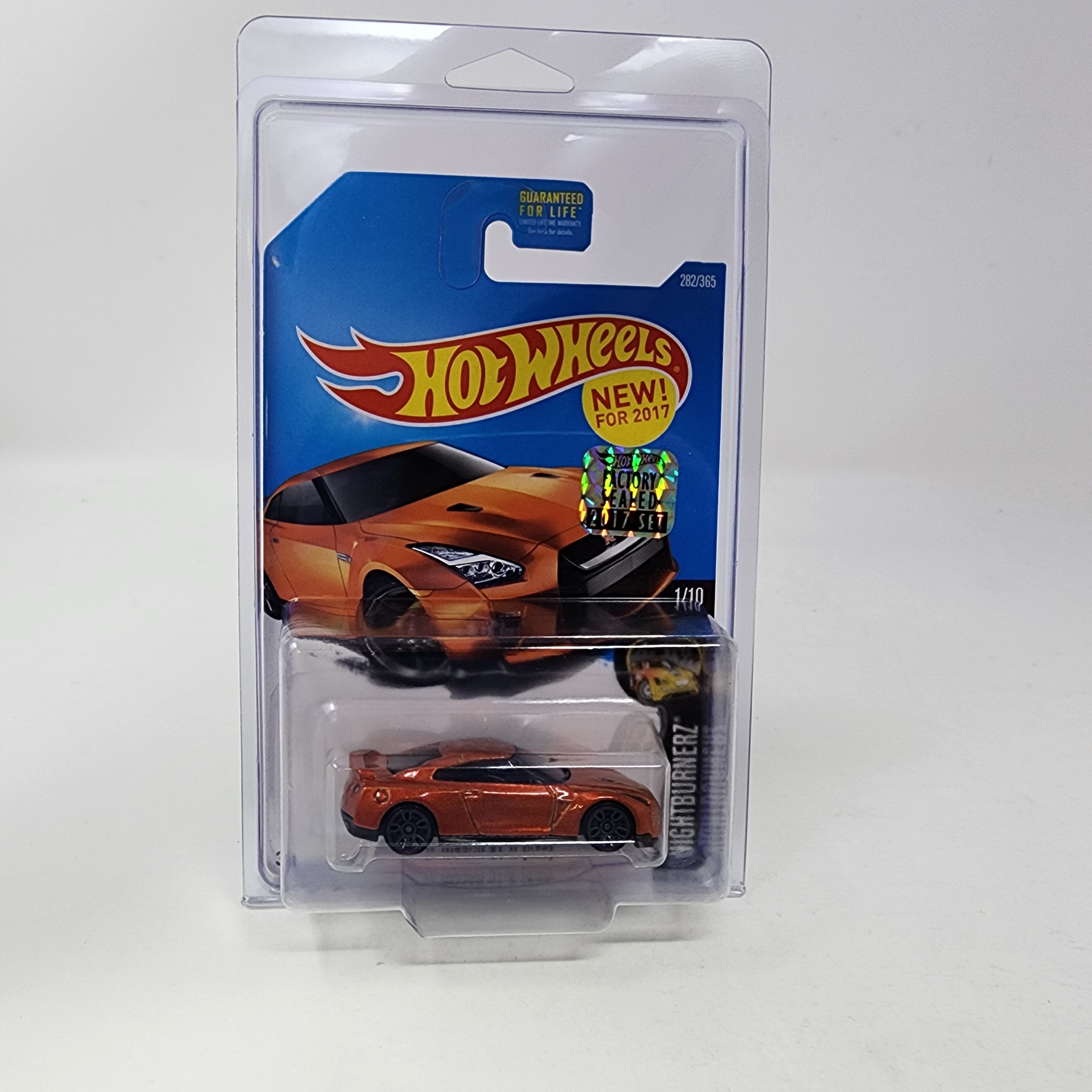 '17 Nissan GT-R R35 #282 * Orange * Hot Wheels 2017 w/ Factory Holo、mySite、hgirdovlk