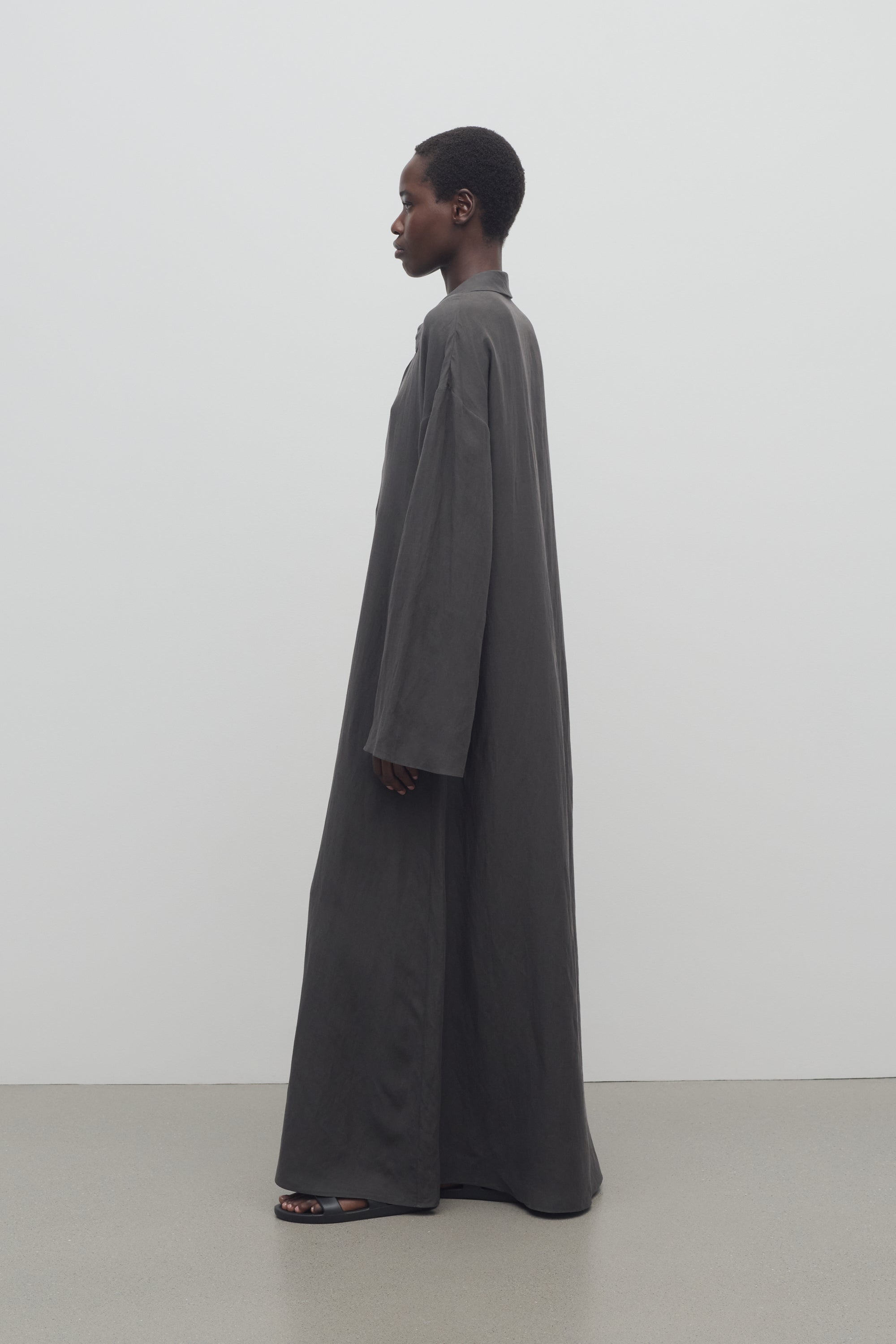 Millen Dress in Silk and Linen、mySite、aoinhome