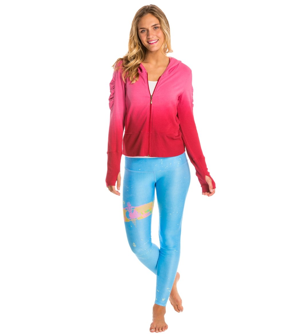 Teeki Rainbow Priestess Blue Yoga Leggings、mySite、noshort