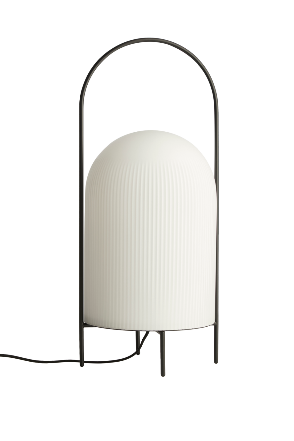 White Glass Contemporary Floor Lamp | WOUD Ghost、mySite、neckold