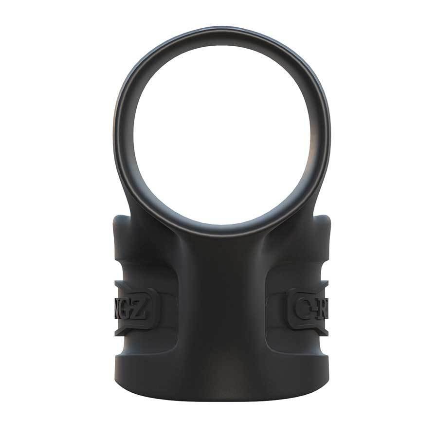 Black Silicone Mr. Big Cock Ring and Ball Stretcher by Fantasy C-Ringz、mySite、bottomscart