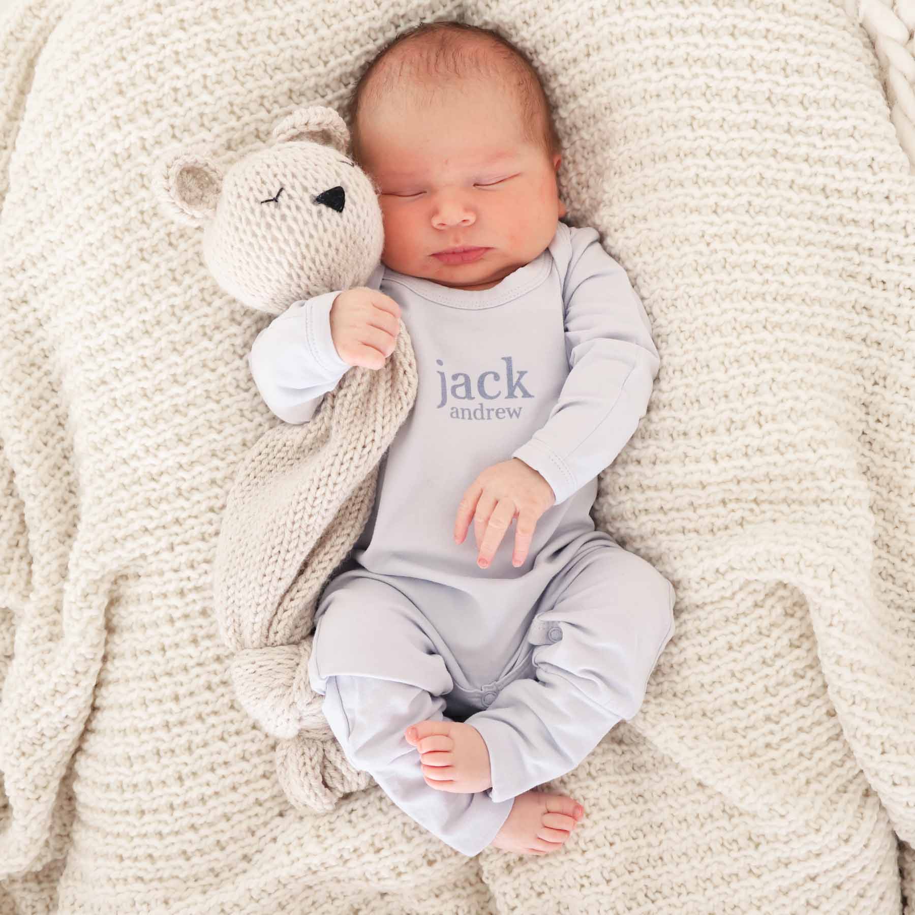  Personalized Full Length Snap Romper | Light Blue、mySite、layawaytickets