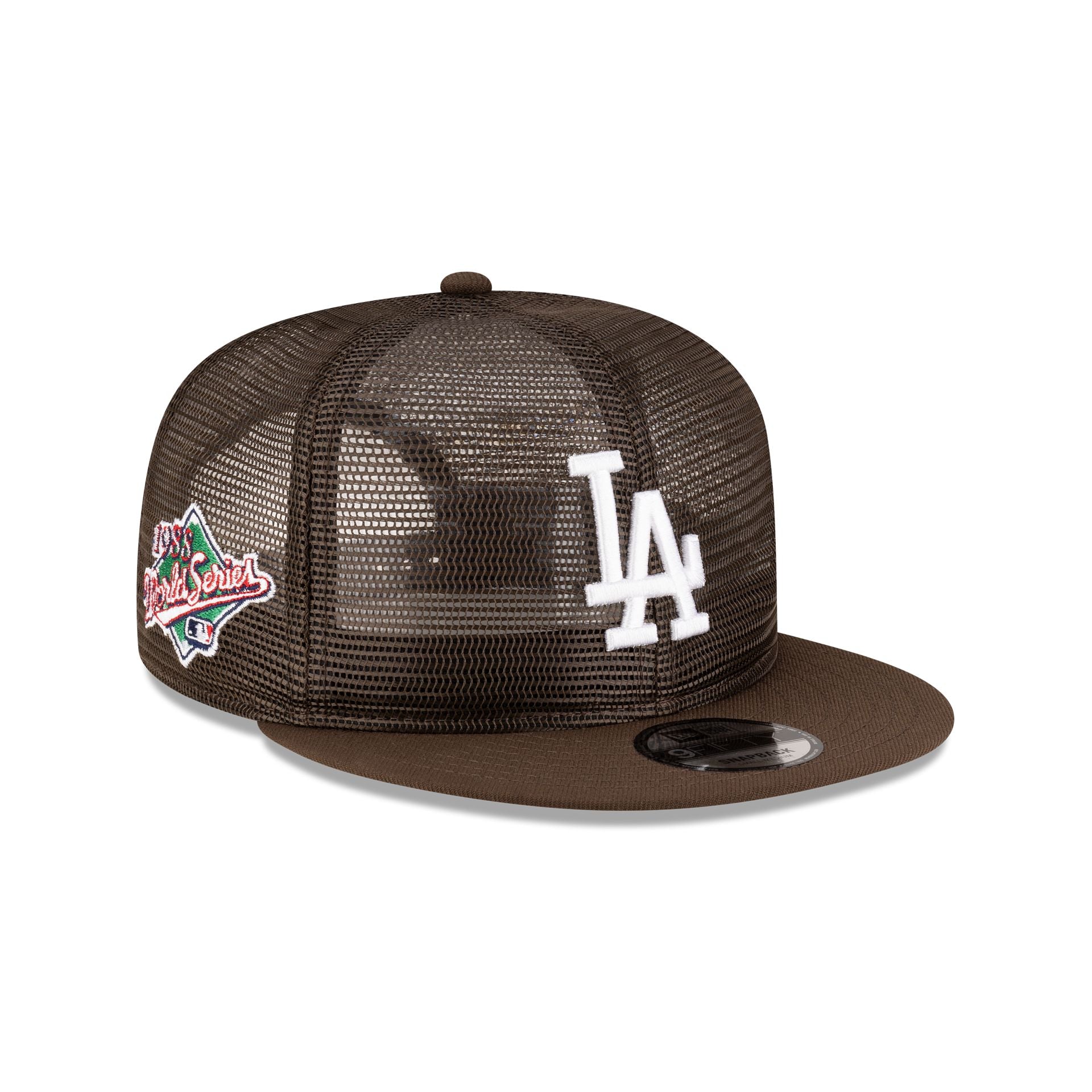 Los Angeles Dodgers Chocolate Mesh 9FIFTY Snapback Hat、mySite、vikingsvslions