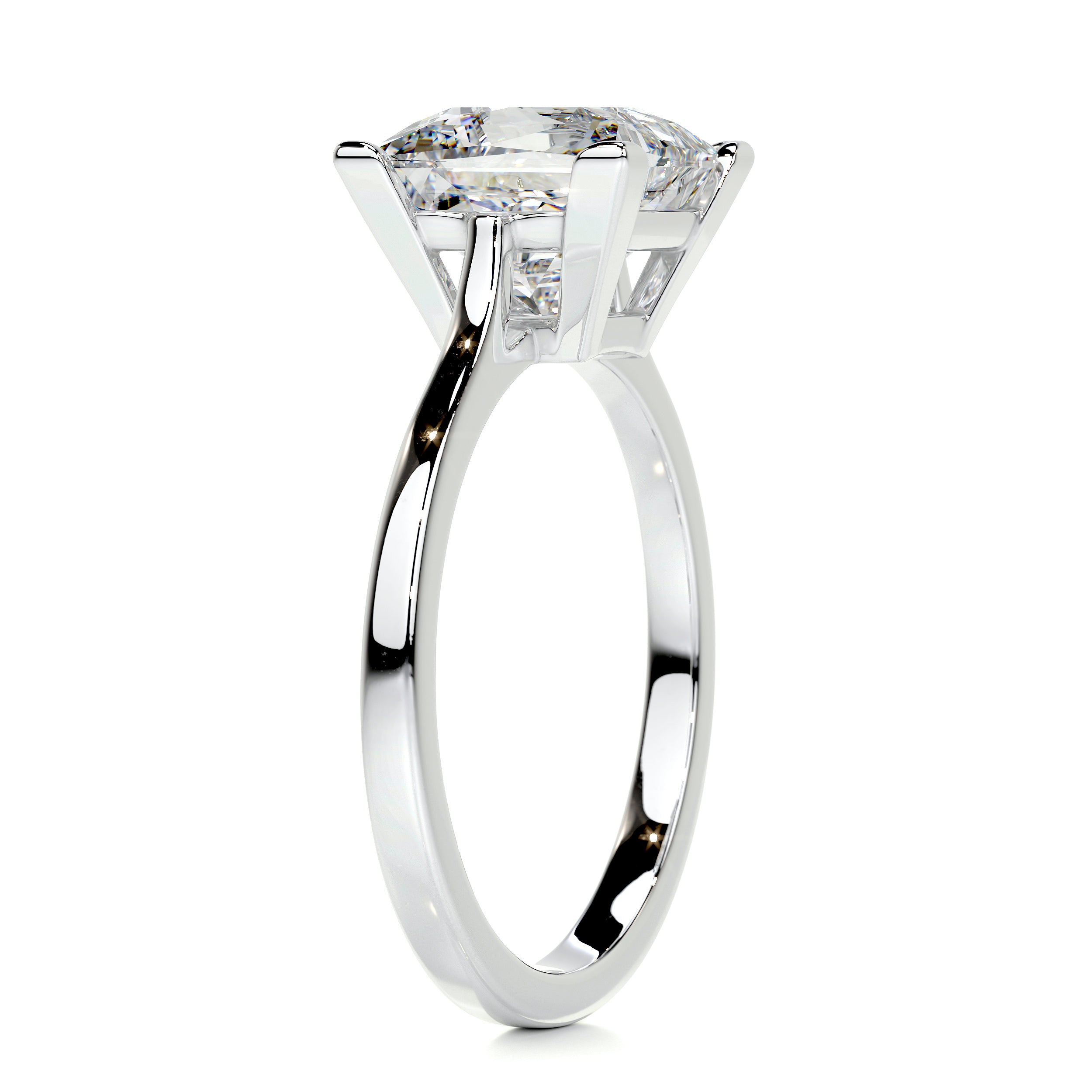 Ella Diamond Engagement Ring -18K White Gold、mySite、hinf8tx79