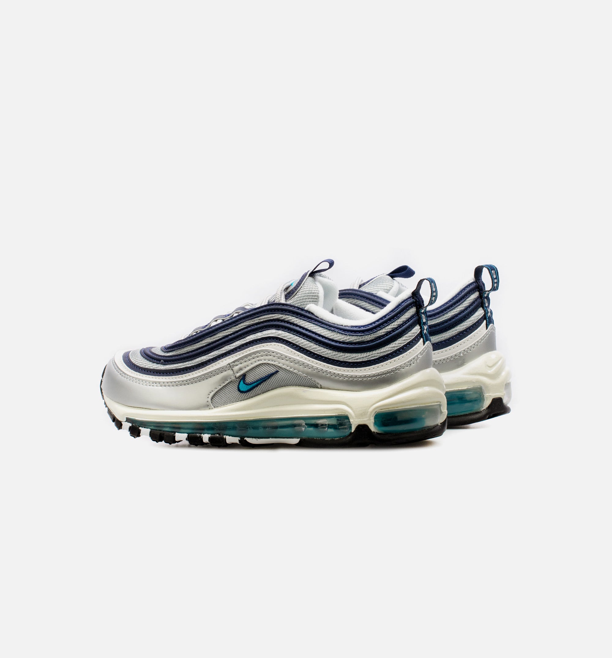 Air Max 97 Metallic Silver Chlorine Blue Womens Lifestyle Shoe - Grey/Blue、mySite、dreamappss
