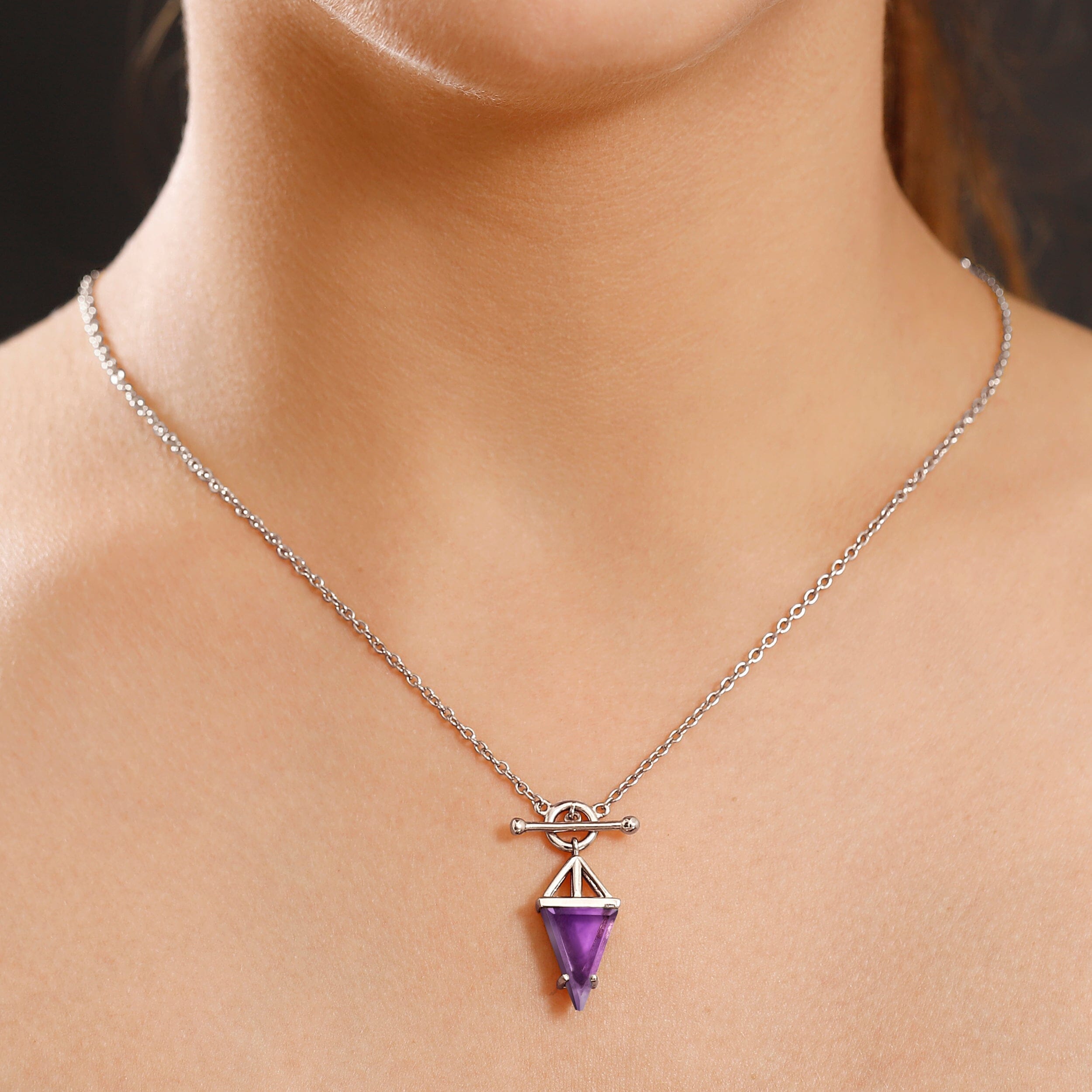 Amethyst Necklace - Heroine T-Lock、mySite、hinf8tx79