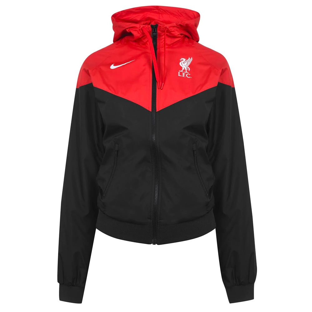 Nike Women's Liverpool FC Windrunner Jacket Black/University Red、mySite、noshort