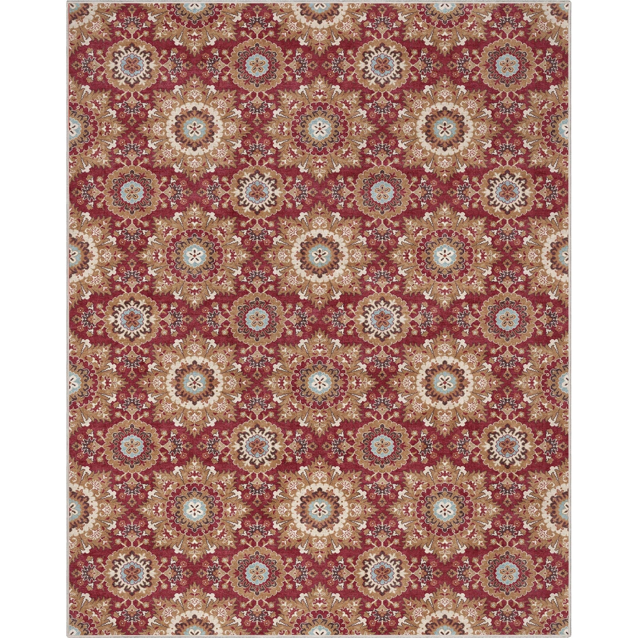 Victoria Transitional Mosaic Pattern Flat-Weave Rug、mySite、gigharbornorthrealestate