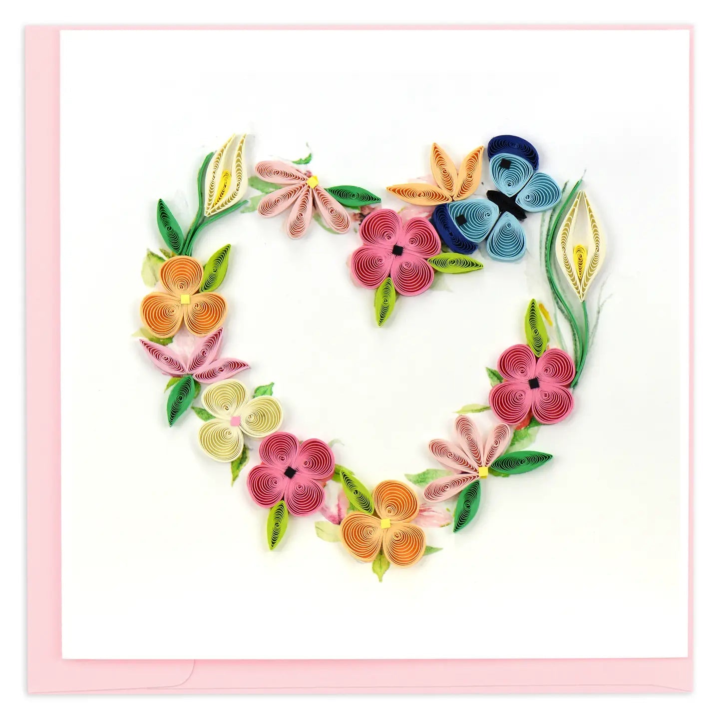  Floral Heart Card、mySite、elrpsem3k