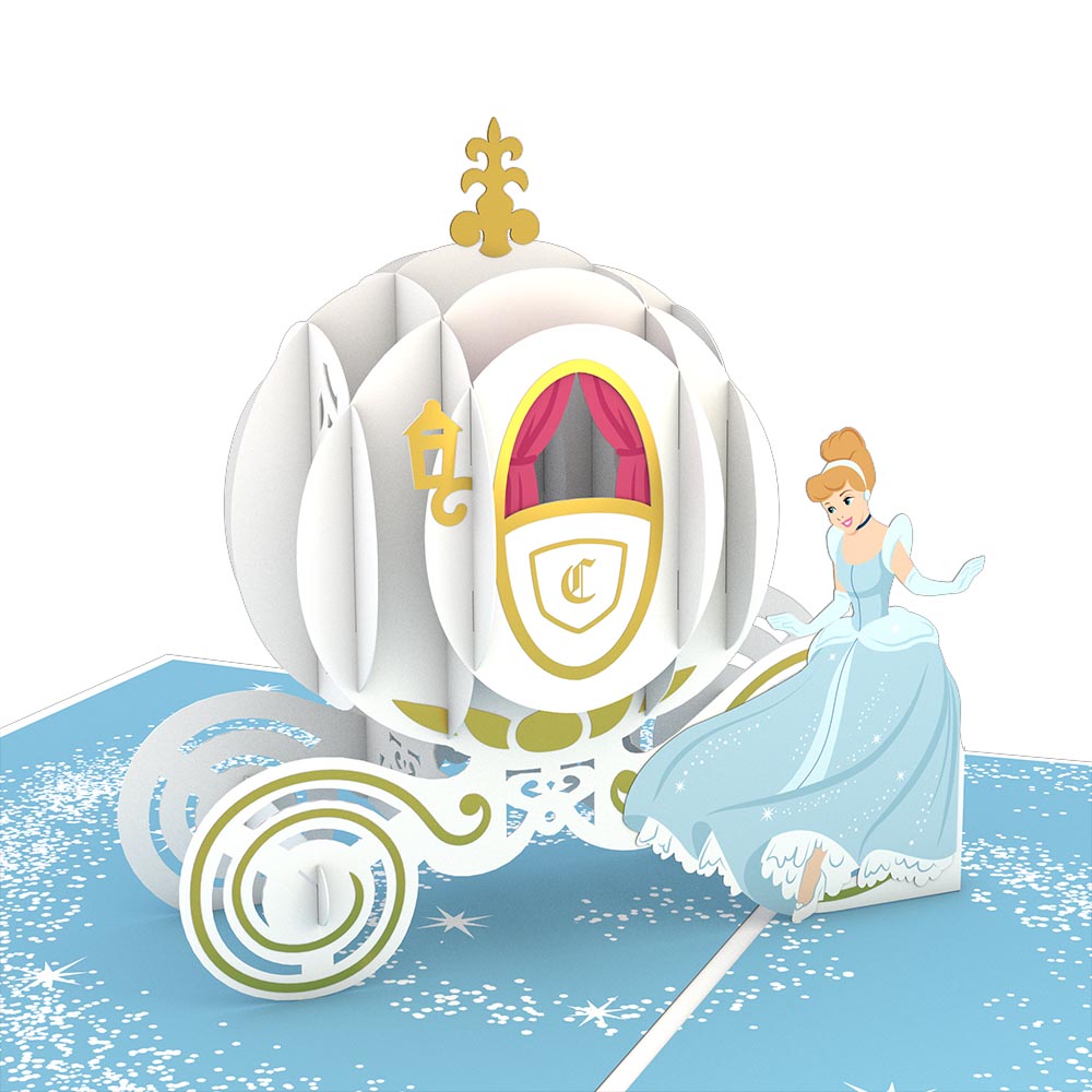Disney's Cinderella Pop-Up Card、mySite、solidvoid