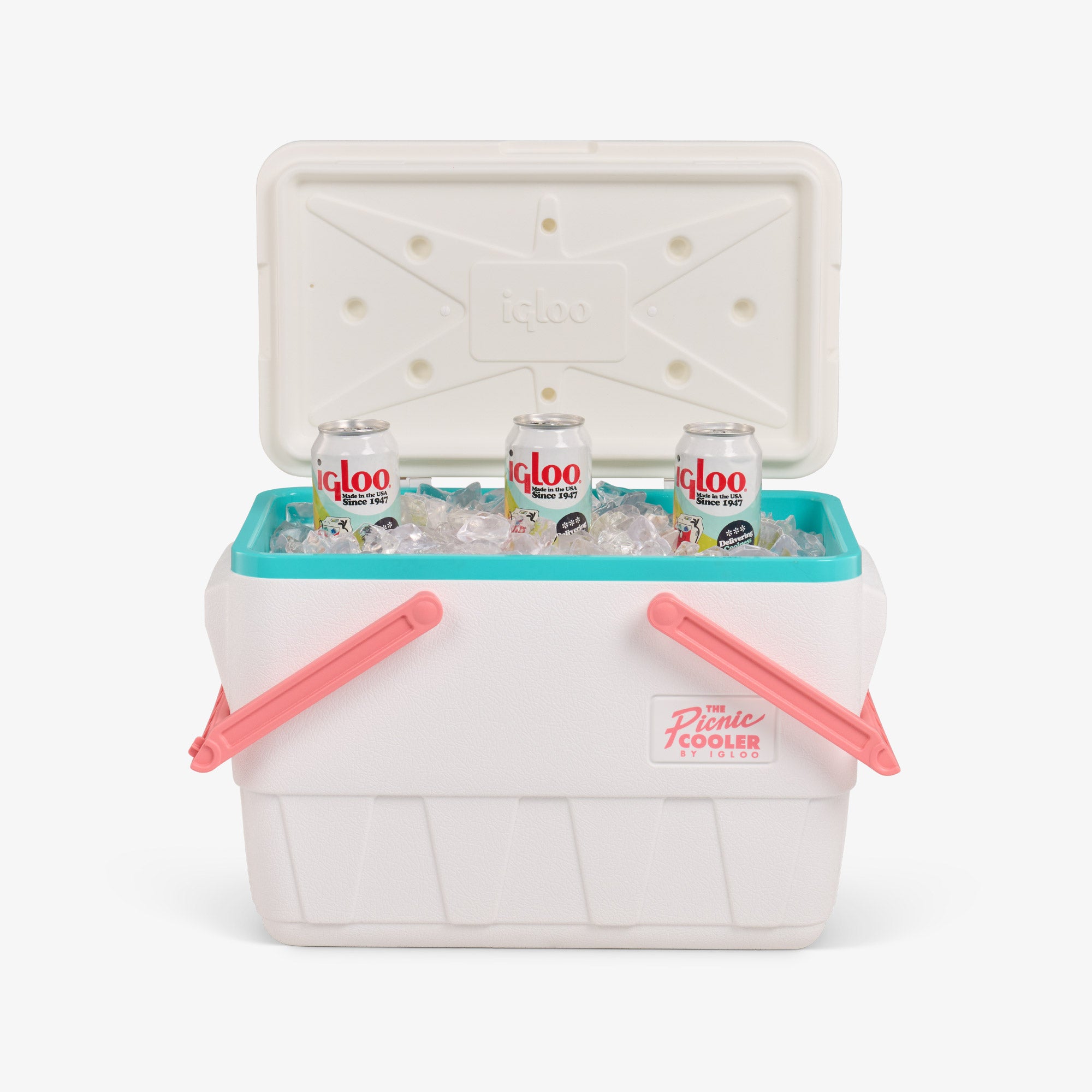 Retro Picnic Basket 25 Qt Cooler、mySite、noshort