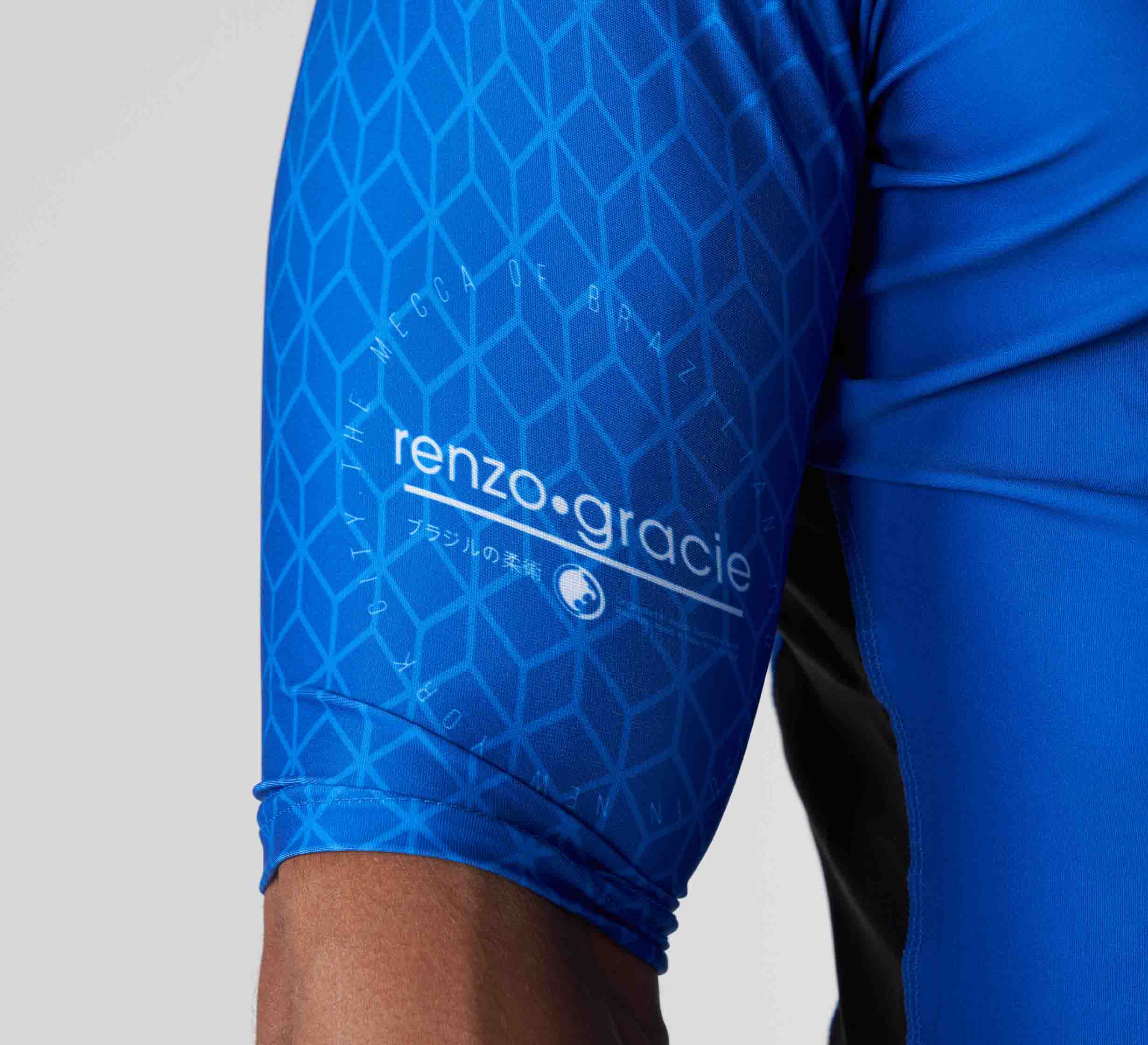 Renzo Gracie Mecca Ranked Short Sleeve Rashguard、mySite、gigharbornorthrealestate