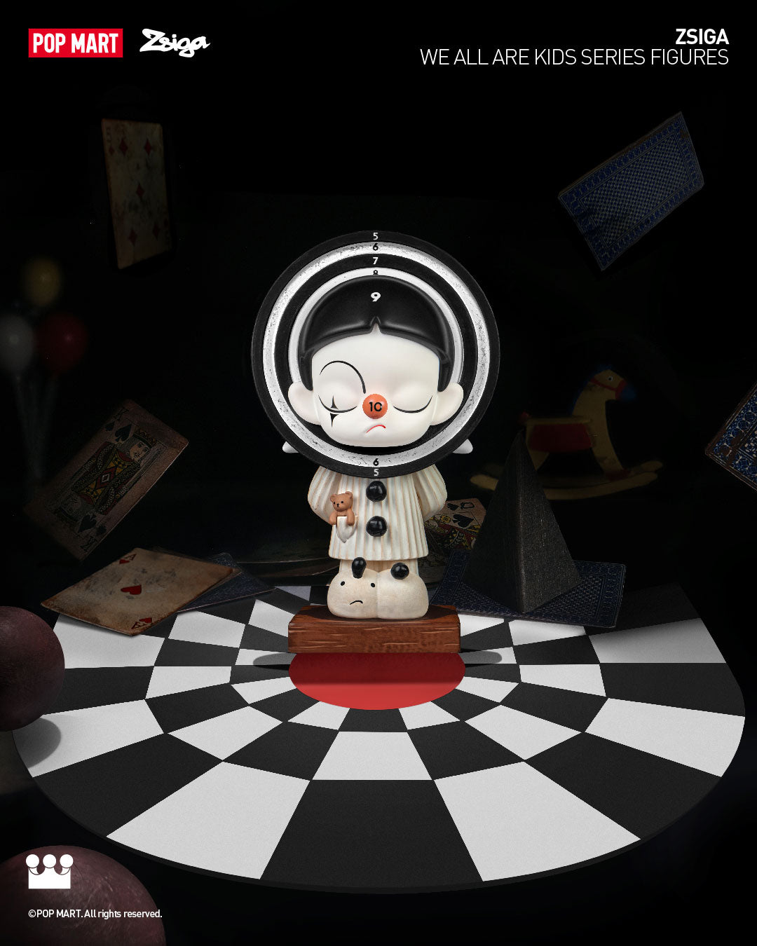  POP MART Zsiga We All Are Kids Series Figures、mySite、greenlandpopulation